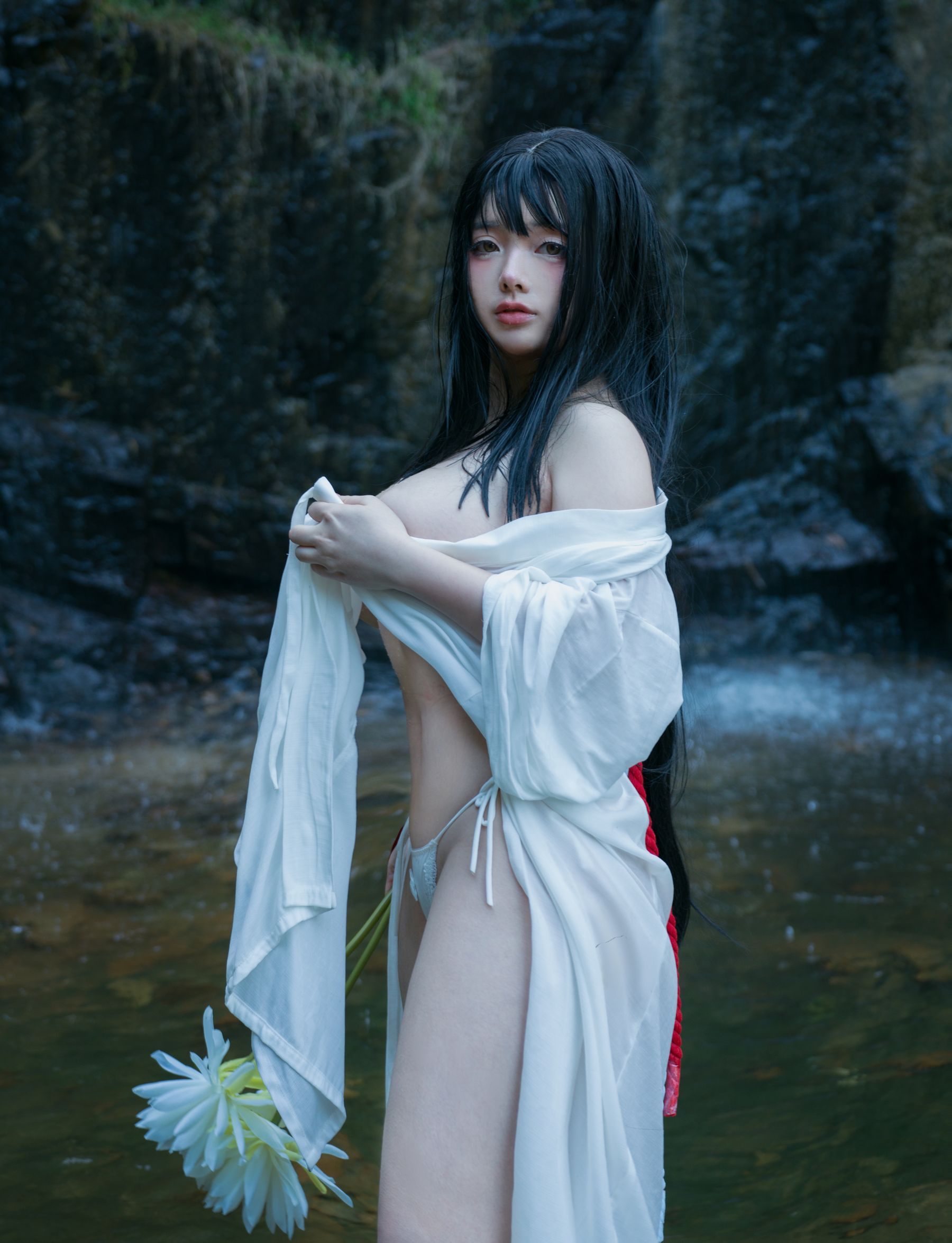 NinJA阿寨寨写真 – 神明巫女 [38P]-66COS
