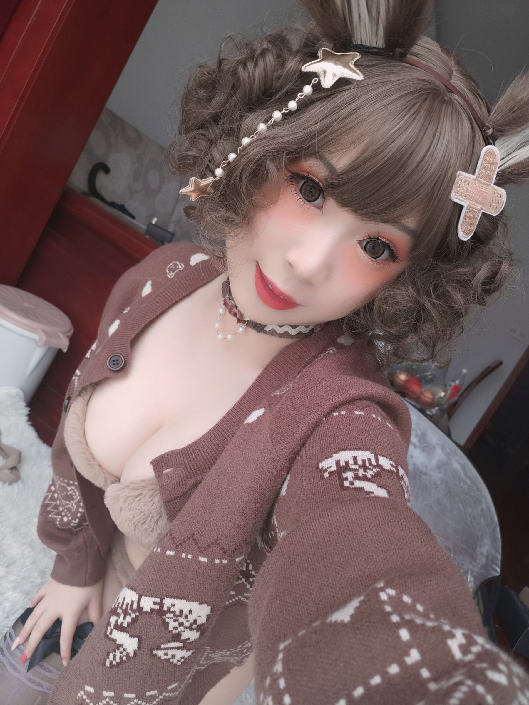 Coser小姐姐星之迟迟 – 篝之雾枝 礼服 [37P]-66COS