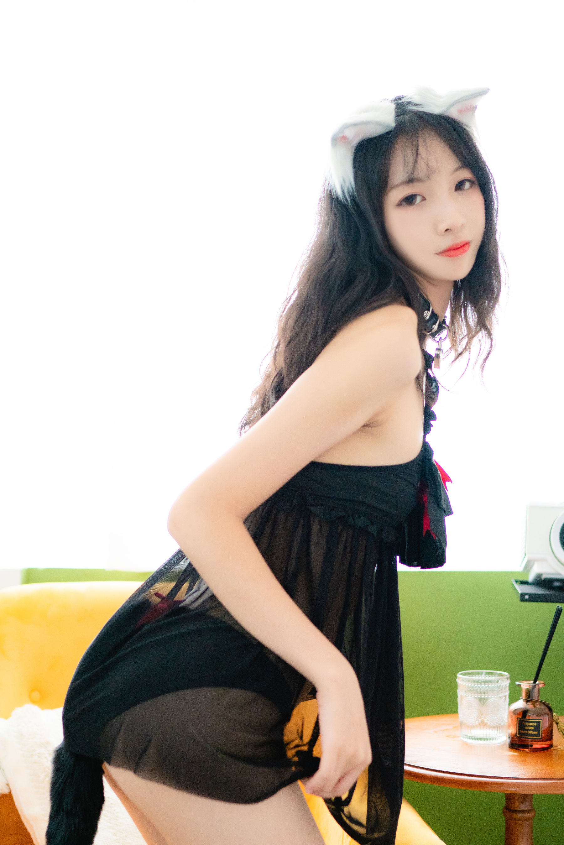 清纯妹子西瓜 猫尾私房 [24P]-66COS