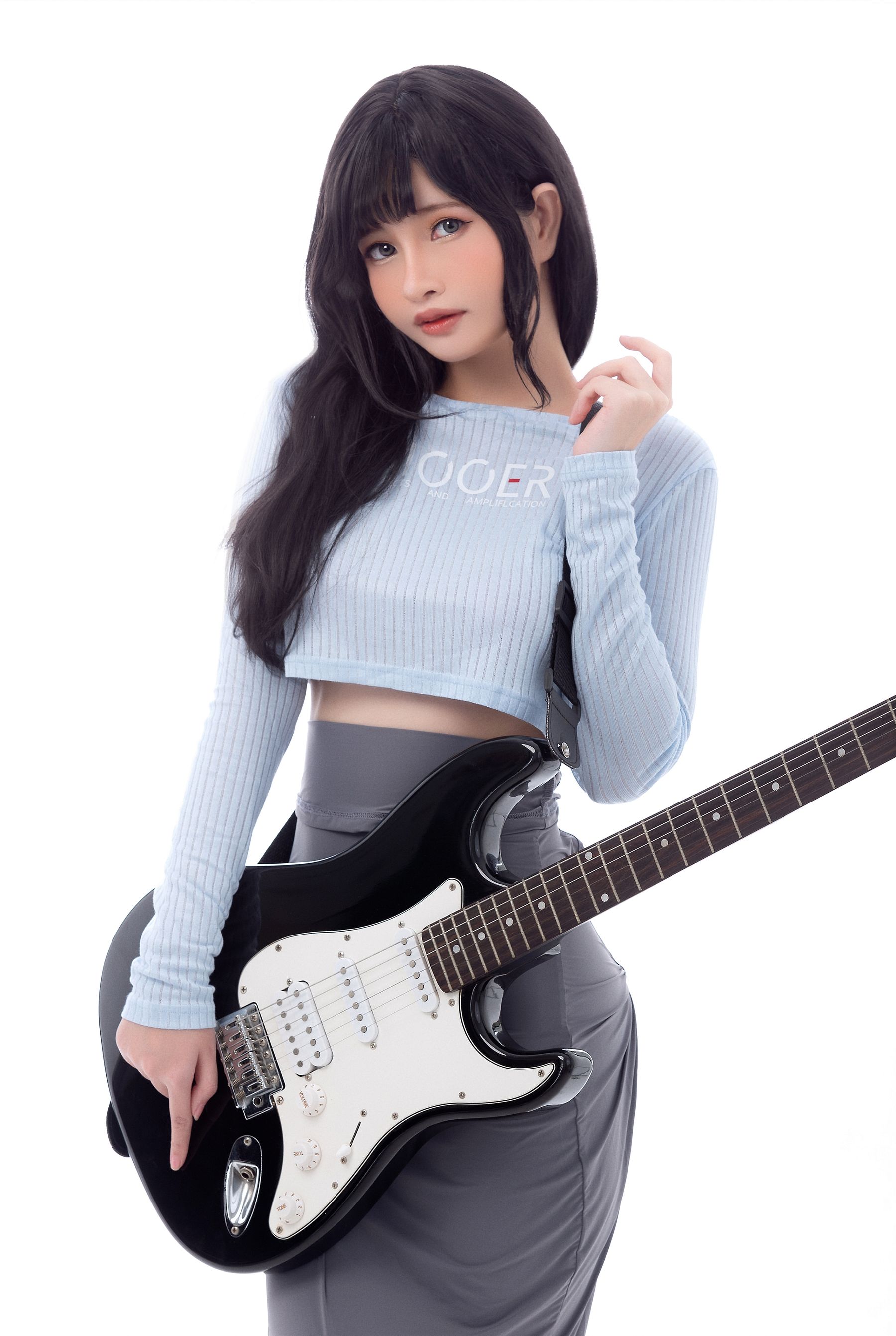Azami福利 – Guitar Sister [26P]-66COS