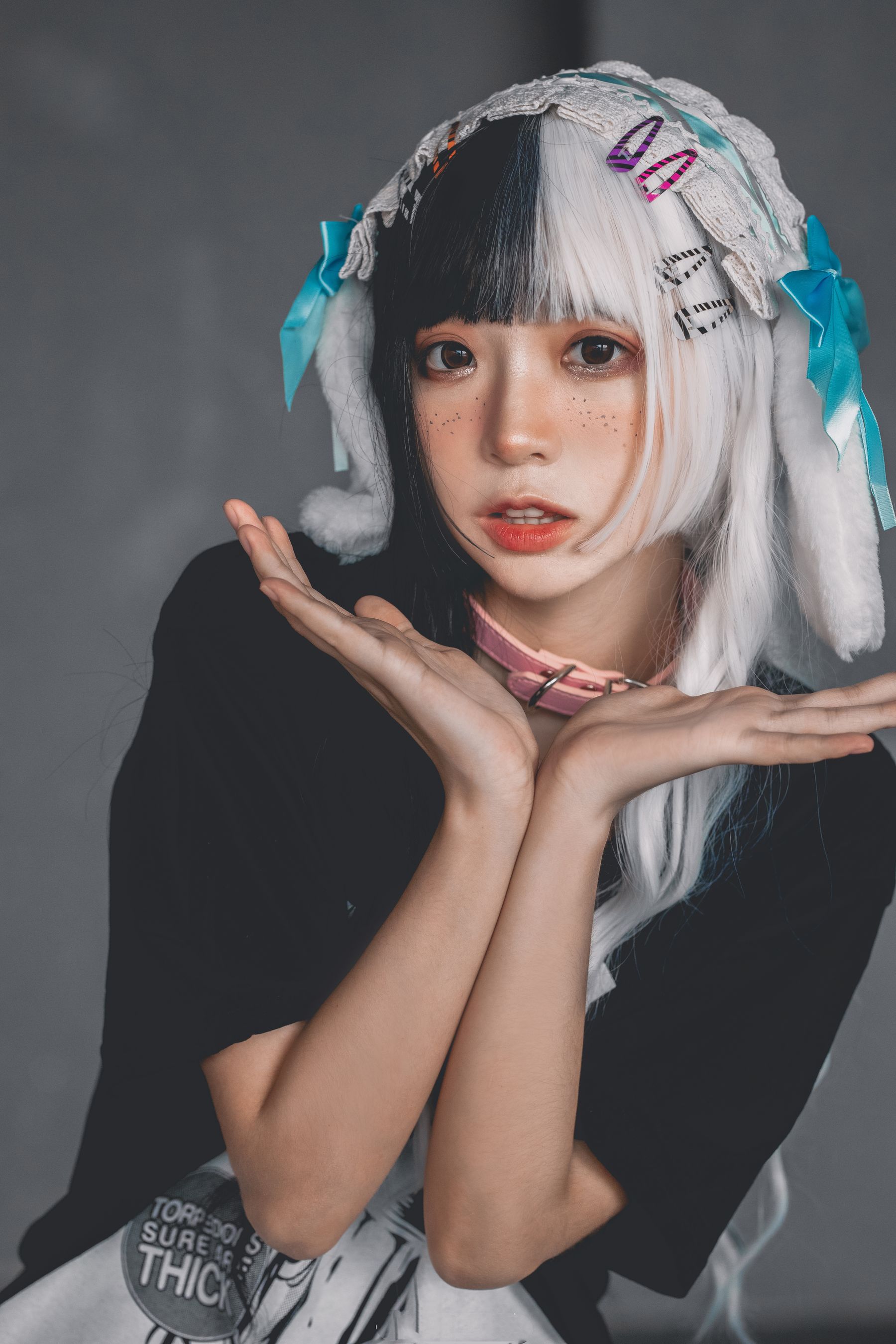 疯猫ss – 雀斑少女 [12P]-66COS