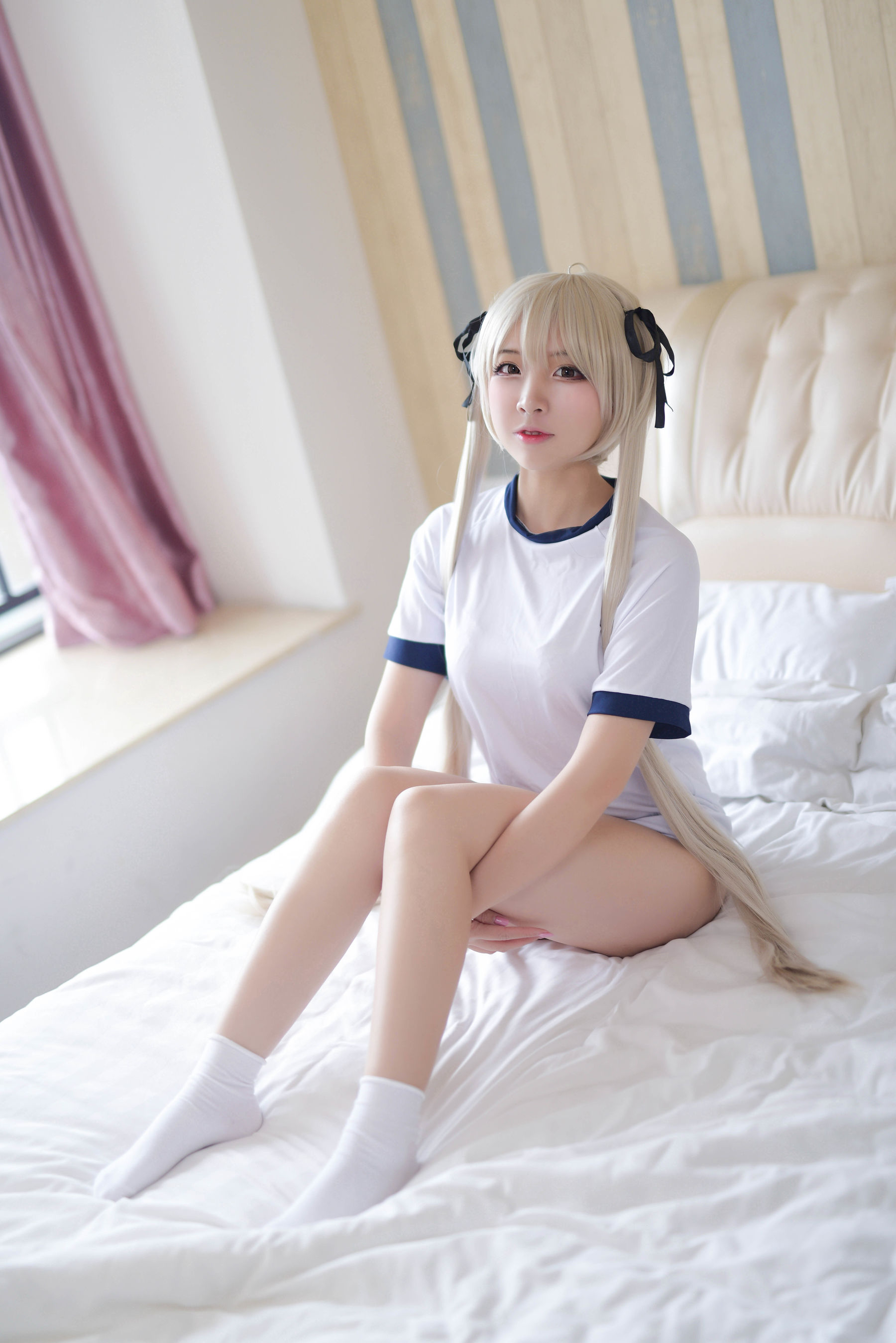 [Cosplay写真] 人气Coser二佐Nisa – 穹妹运动服 [29P]-66COS
