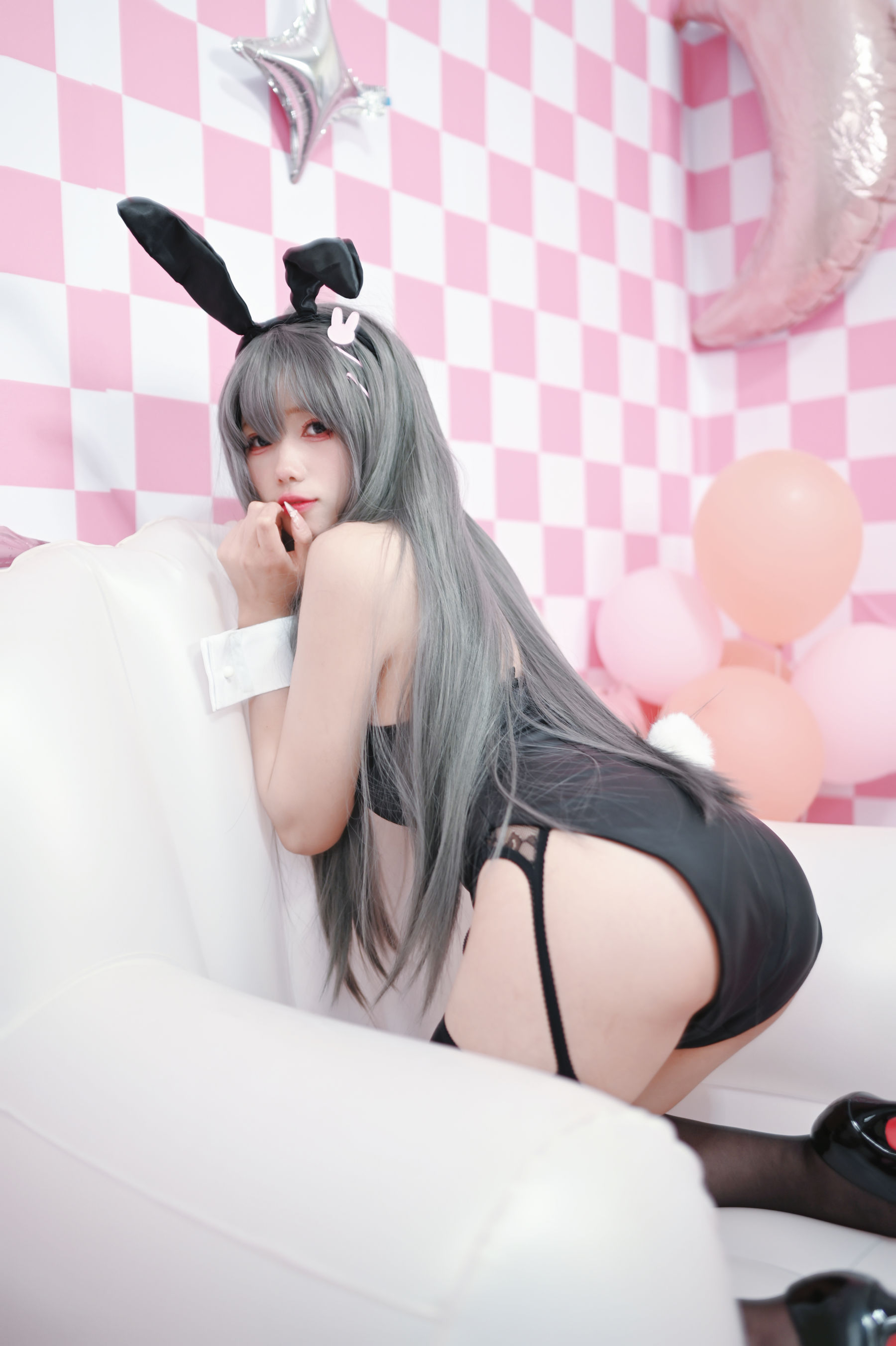 咬一口兔娘 – 樱岛麻衣兔女郎 [6P]-66COS