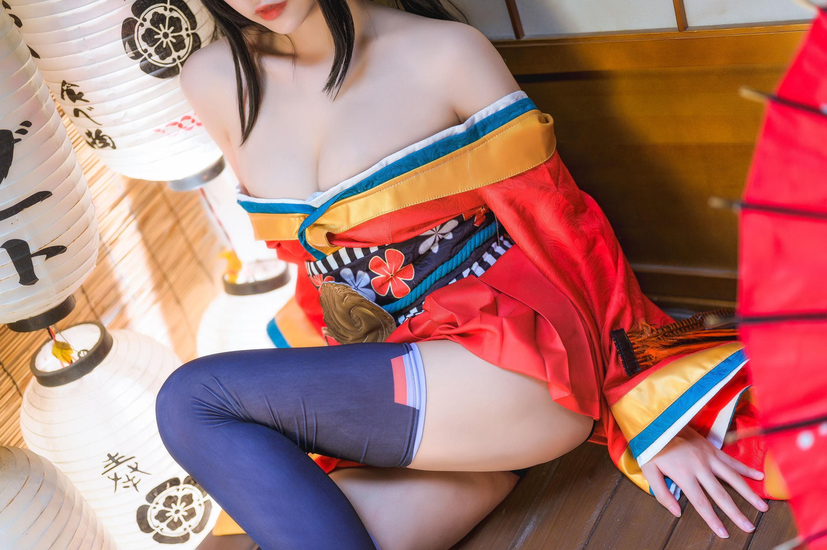 微博妹子Momoko葵葵 – 大凤之和服 [19P]-66COS