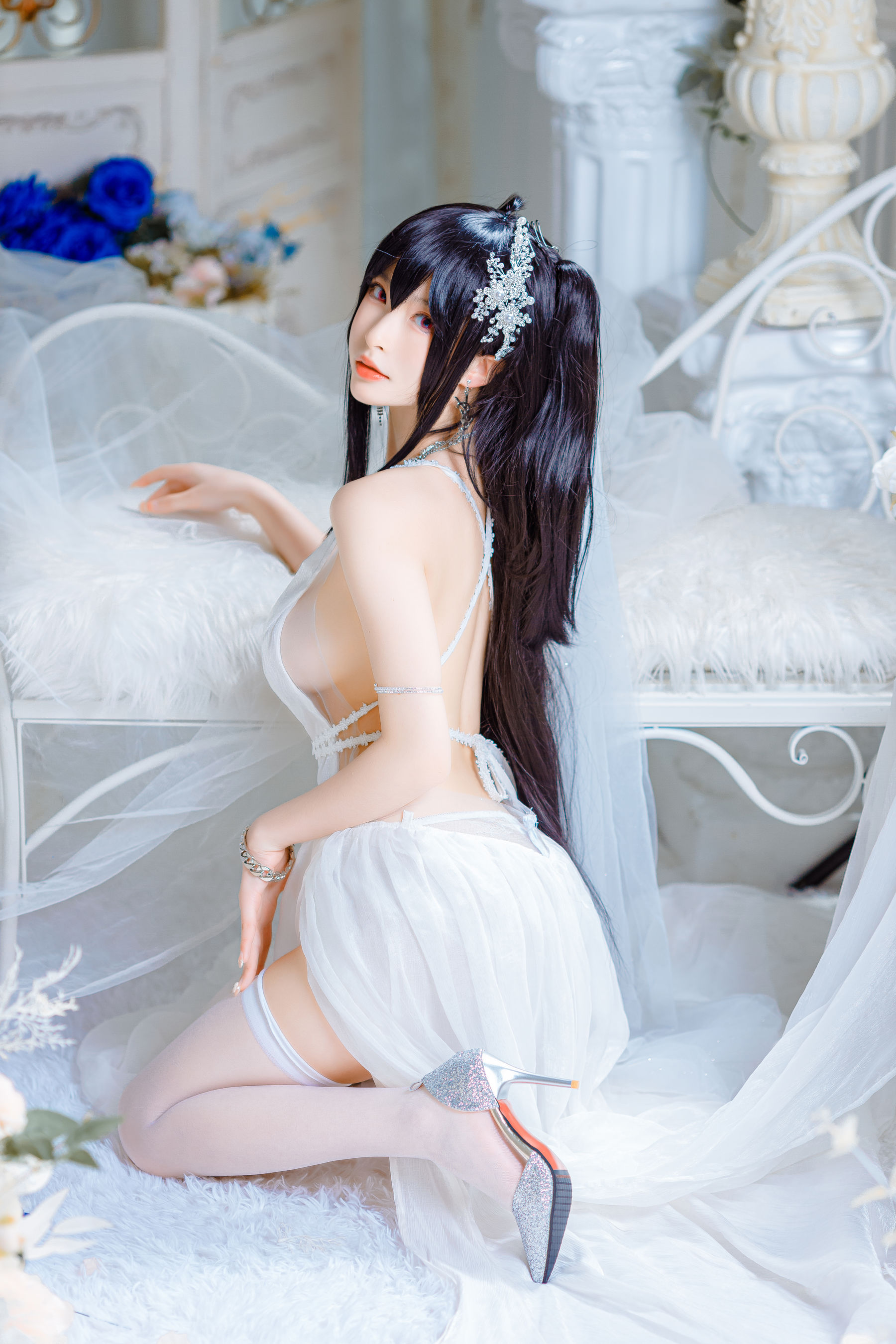 尤物清水由乃 – 大凤花嫁 [59P]-66COS
