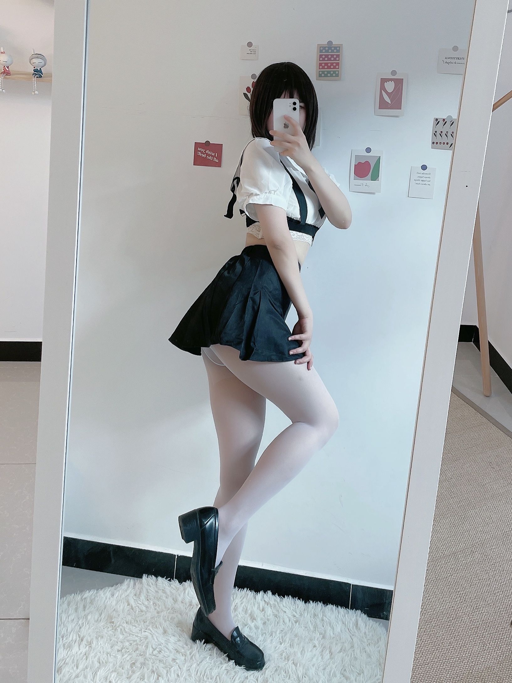 动漫博主田璐璐 – 白丝短裙 [100P]-66COS