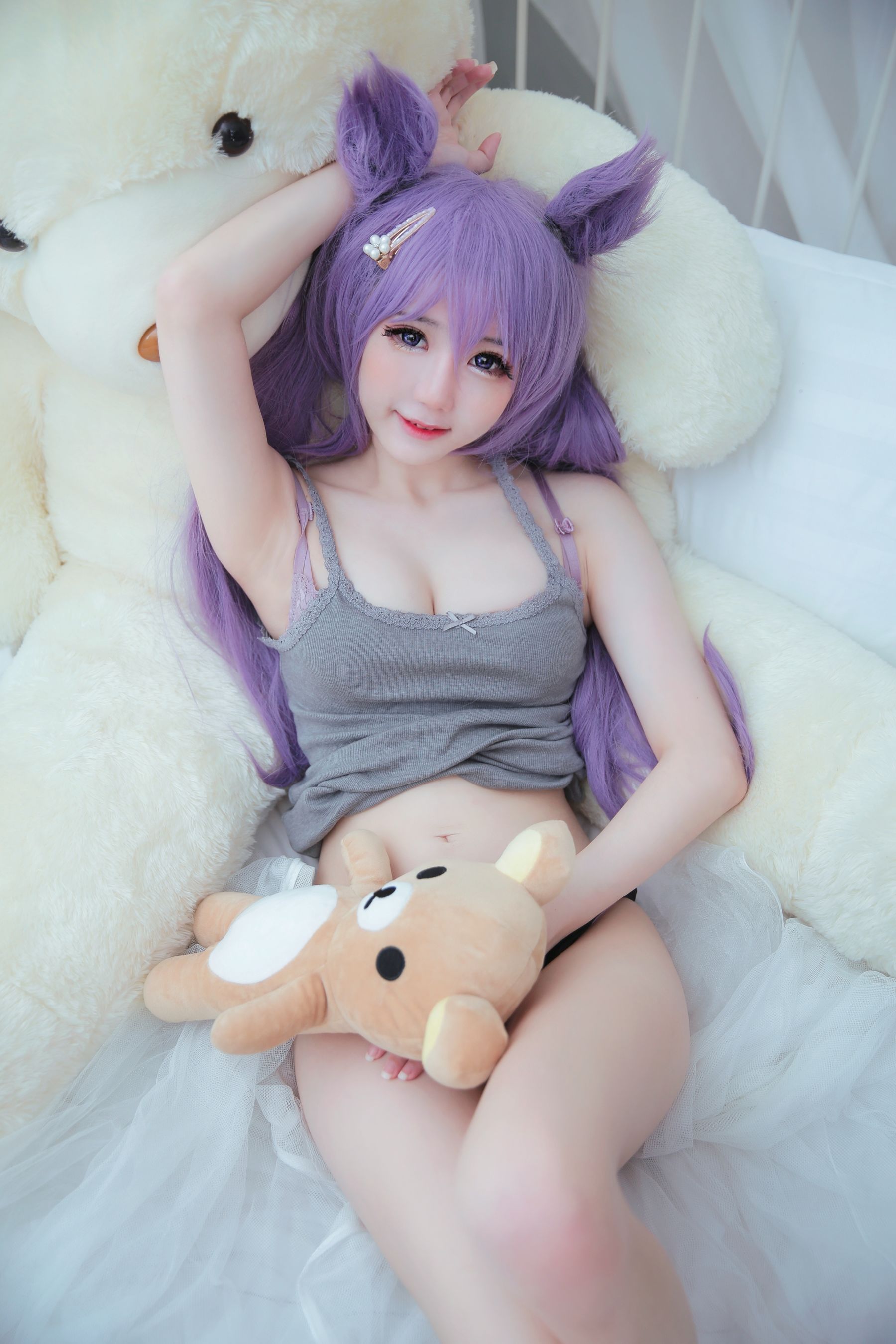 Sally Dorasnow – Keqing Lingerie [46P]-66COS