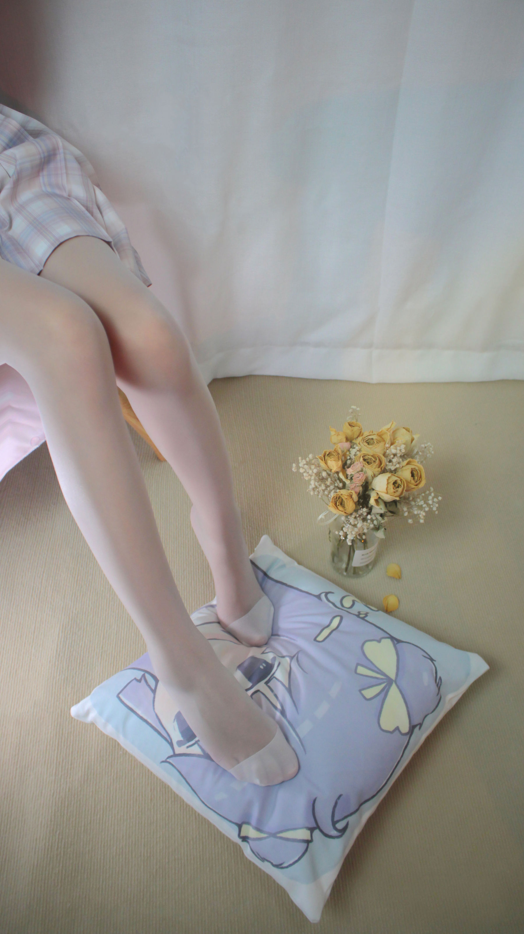 是暖暖呀 – JK粉格 [25P]-66COS