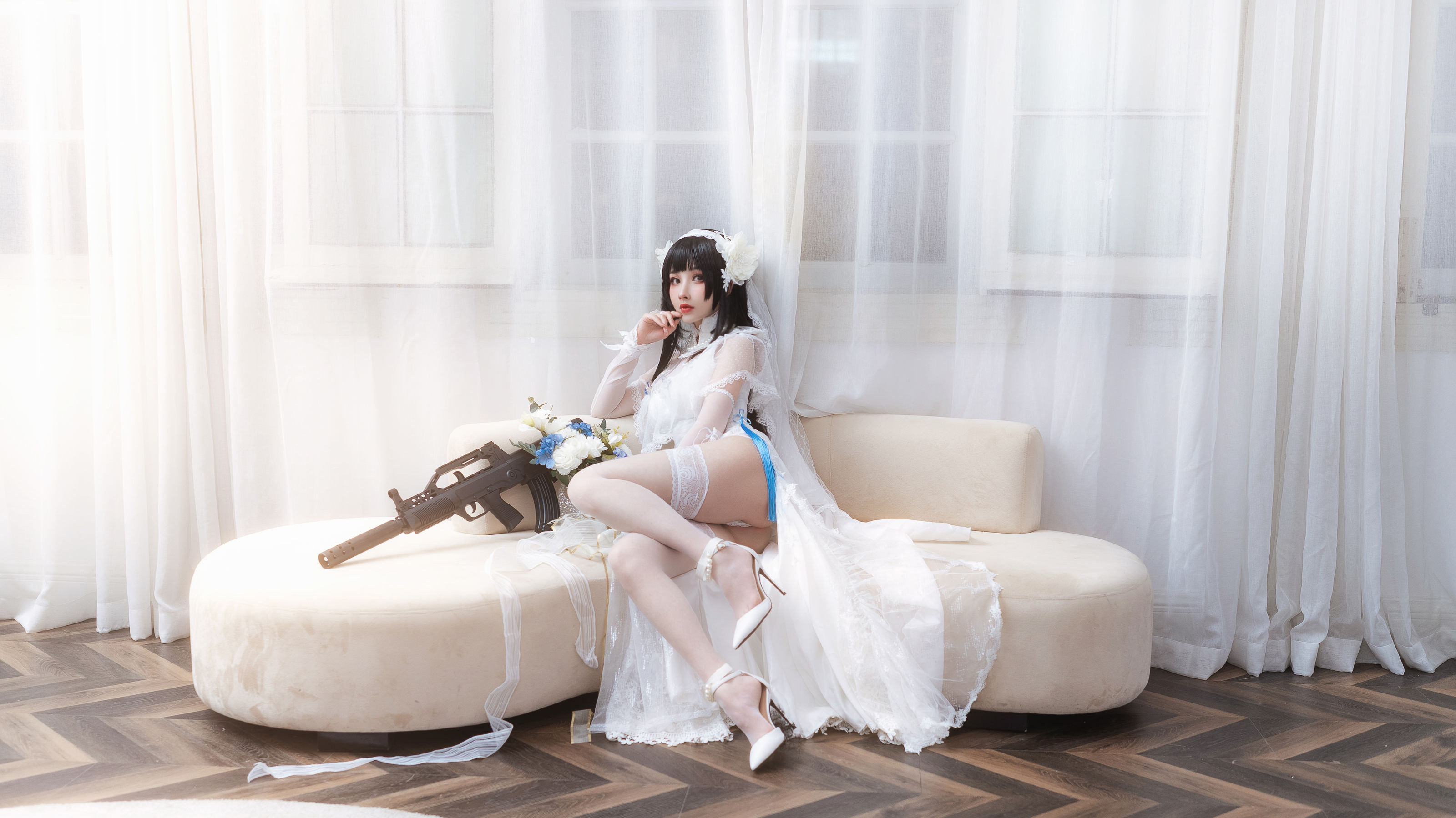 COS福利rioko凉凉子 – 95花嫁 [25P]-66COS