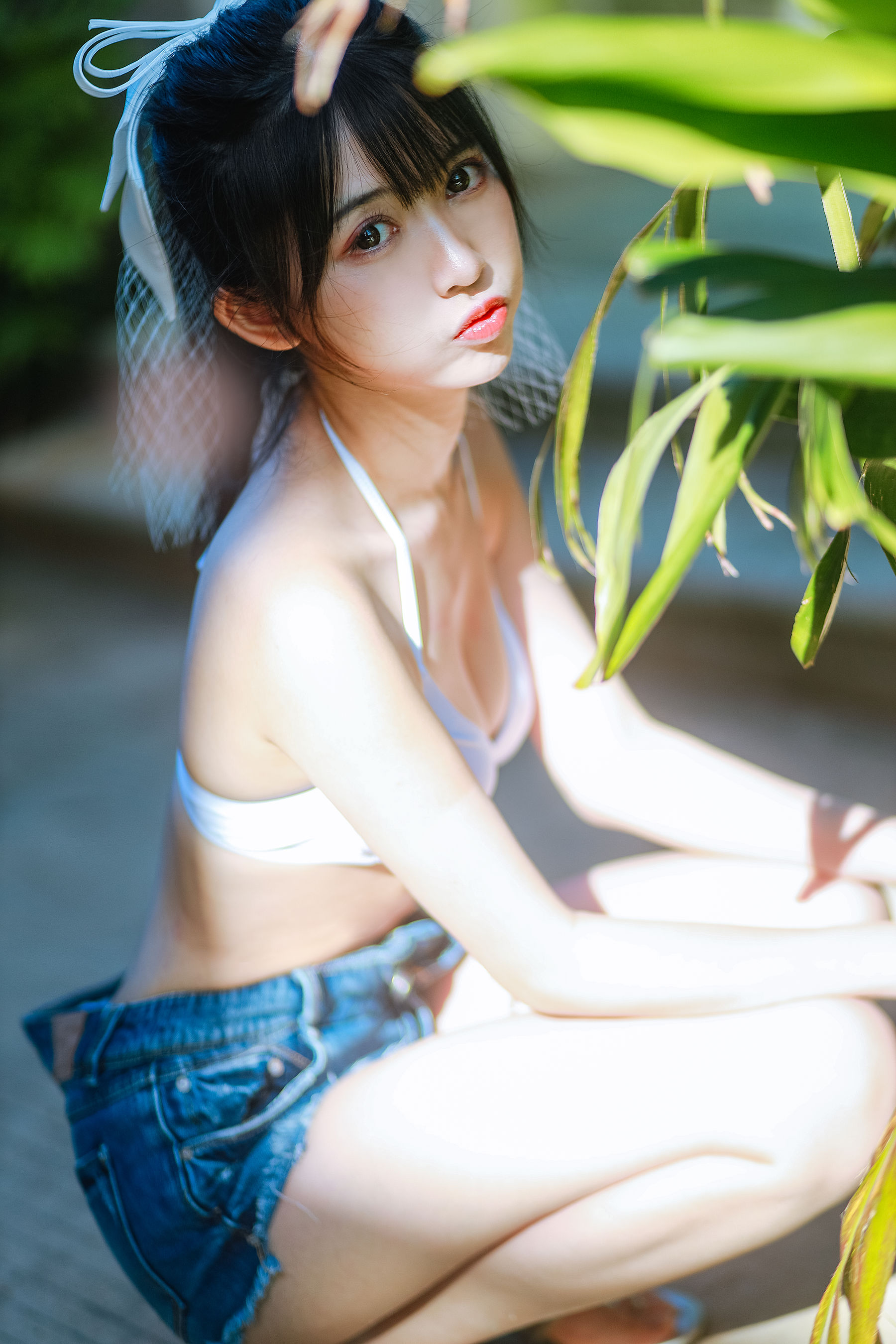 超人气Coser鳗鱼霏儿 – 海边 [18P]-66COS