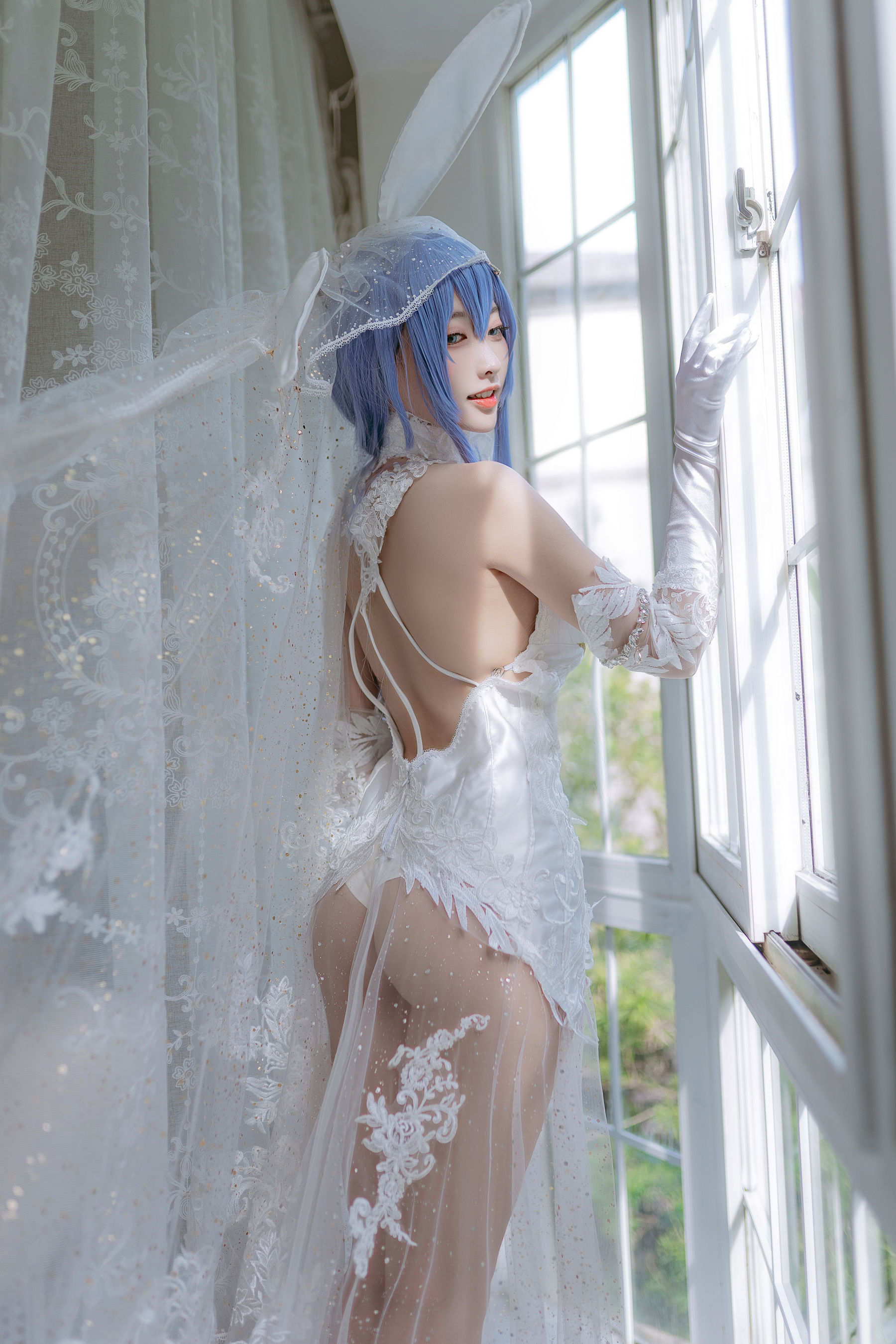 宫本桜 – 花园花嫁 [27P]-66COS