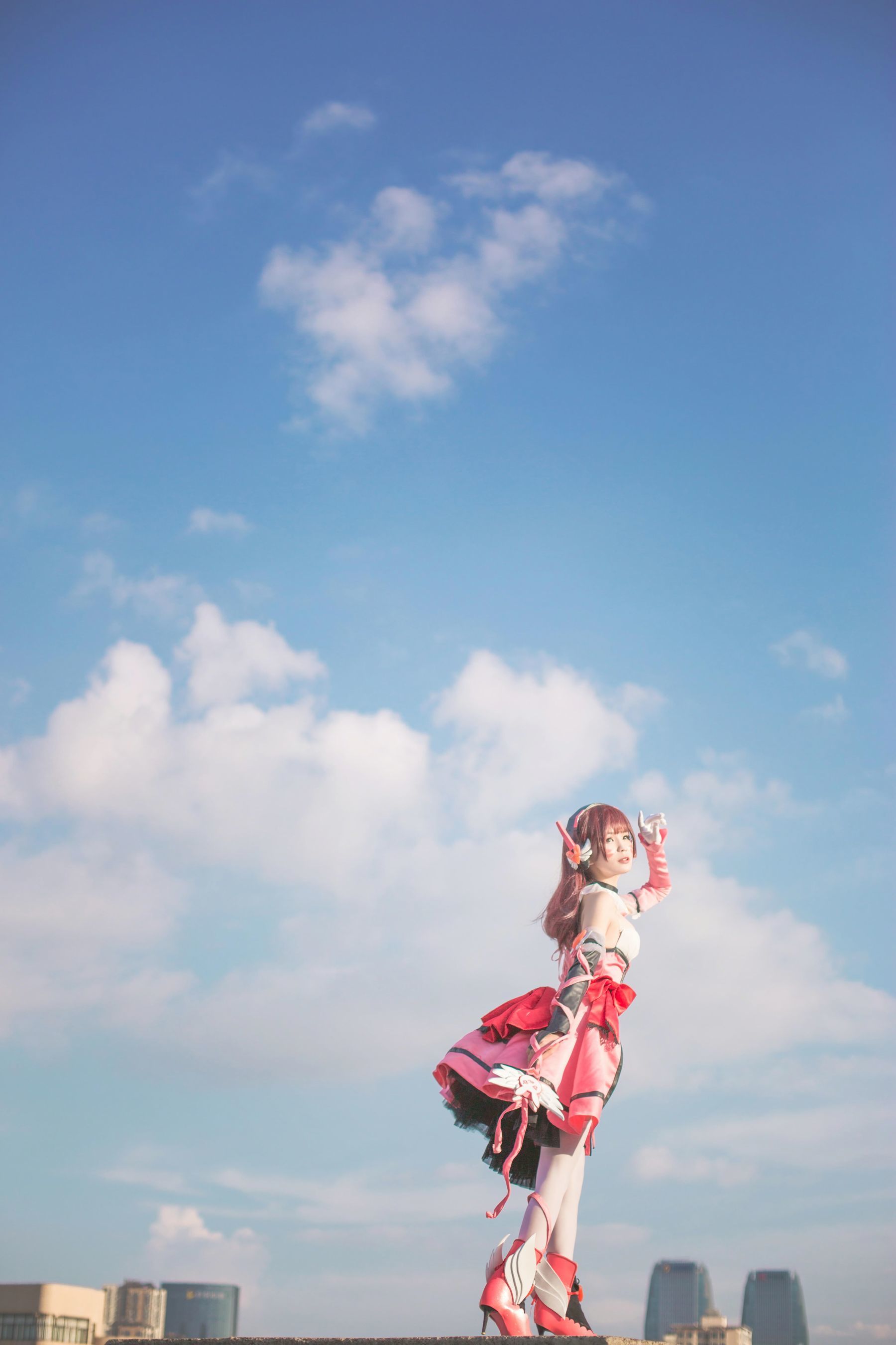 动漫博主北之北 – 守望先锋 魔法少女D.VA [10P]-66COS