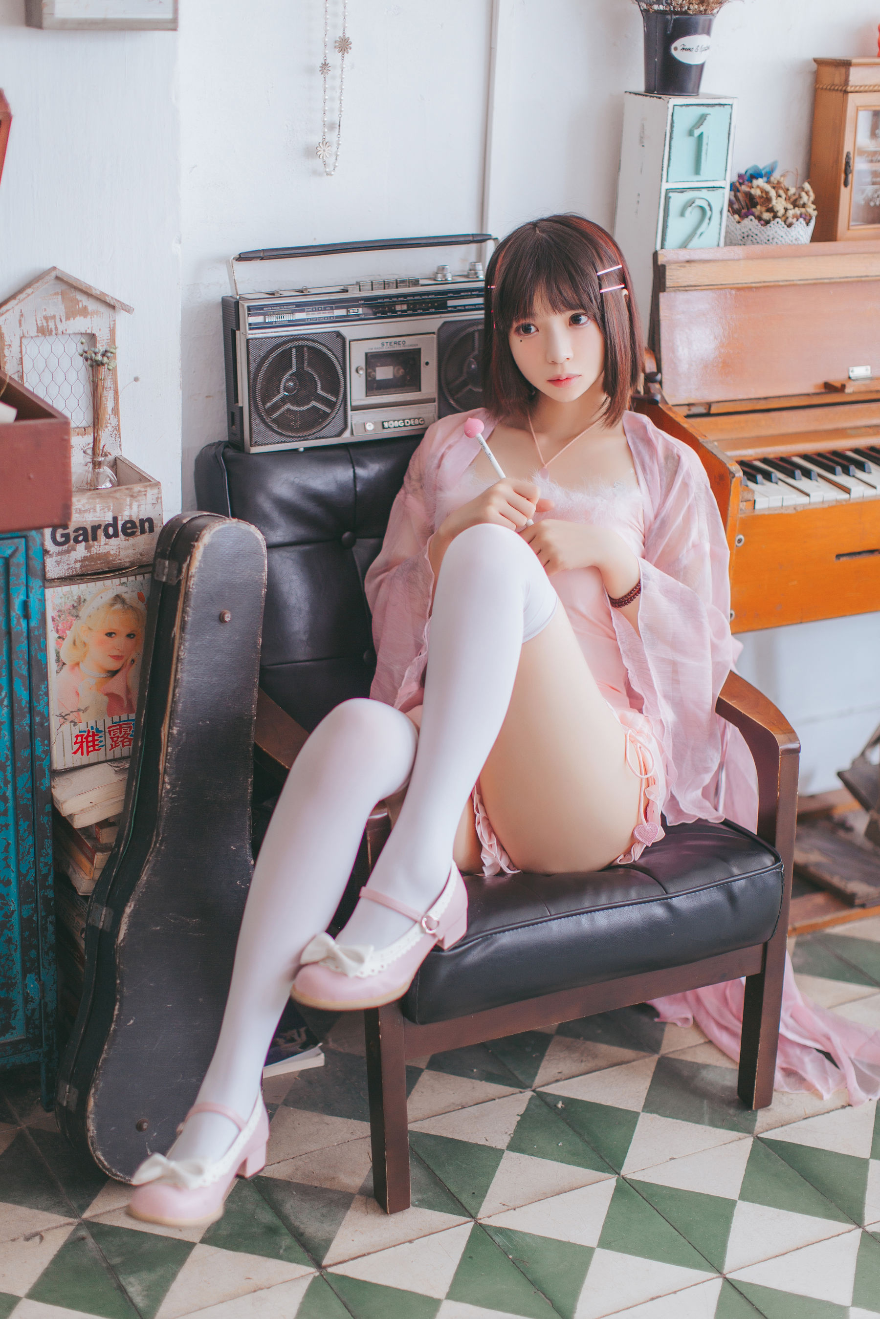 疯猫ss 粉红日常 [19P]-66COS