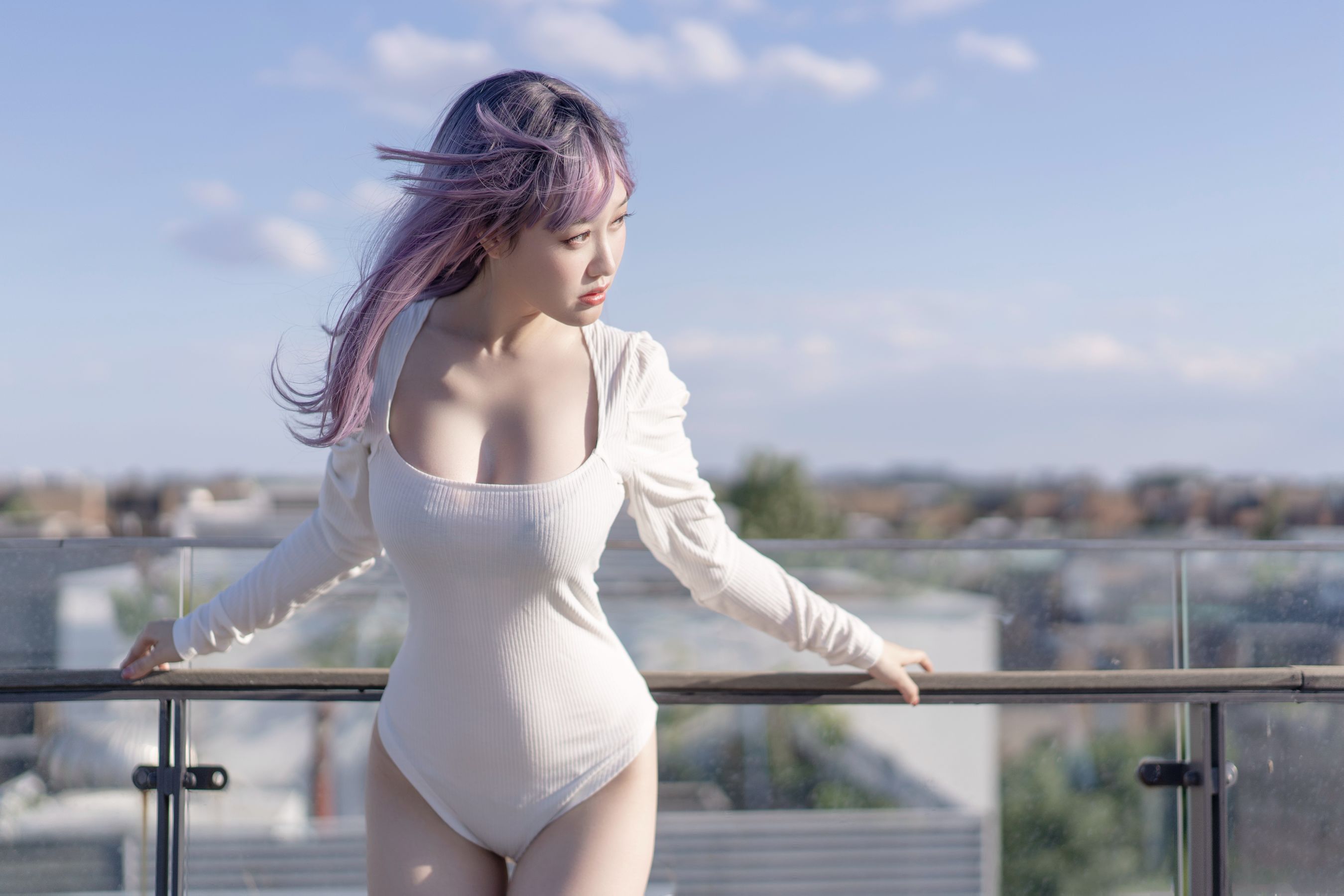动漫博主脱尾巴Mizuki – 天台 [43P]-66COS