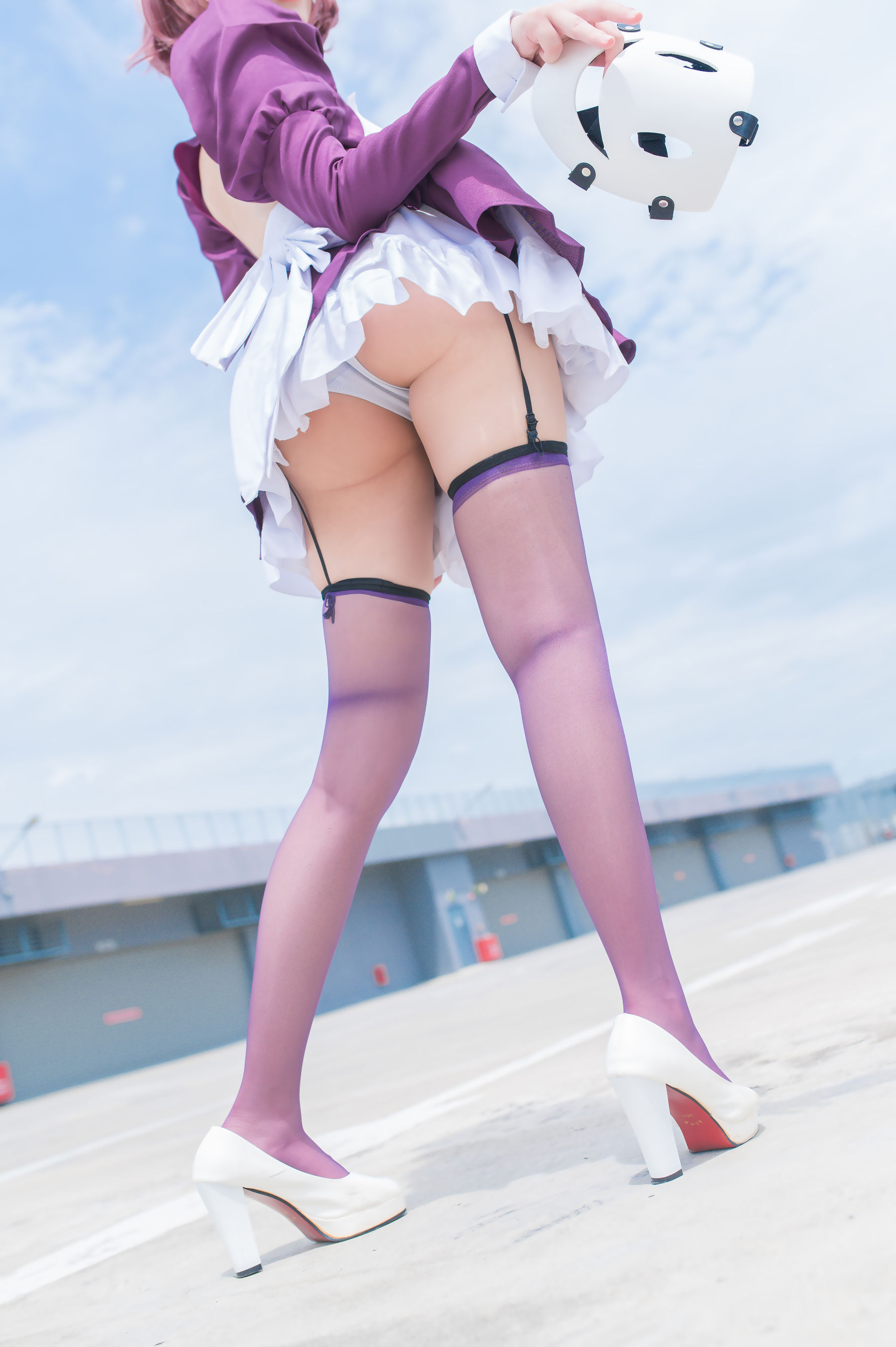 花リリ(Plant Lily) – Maid Mask [12P]-66COS