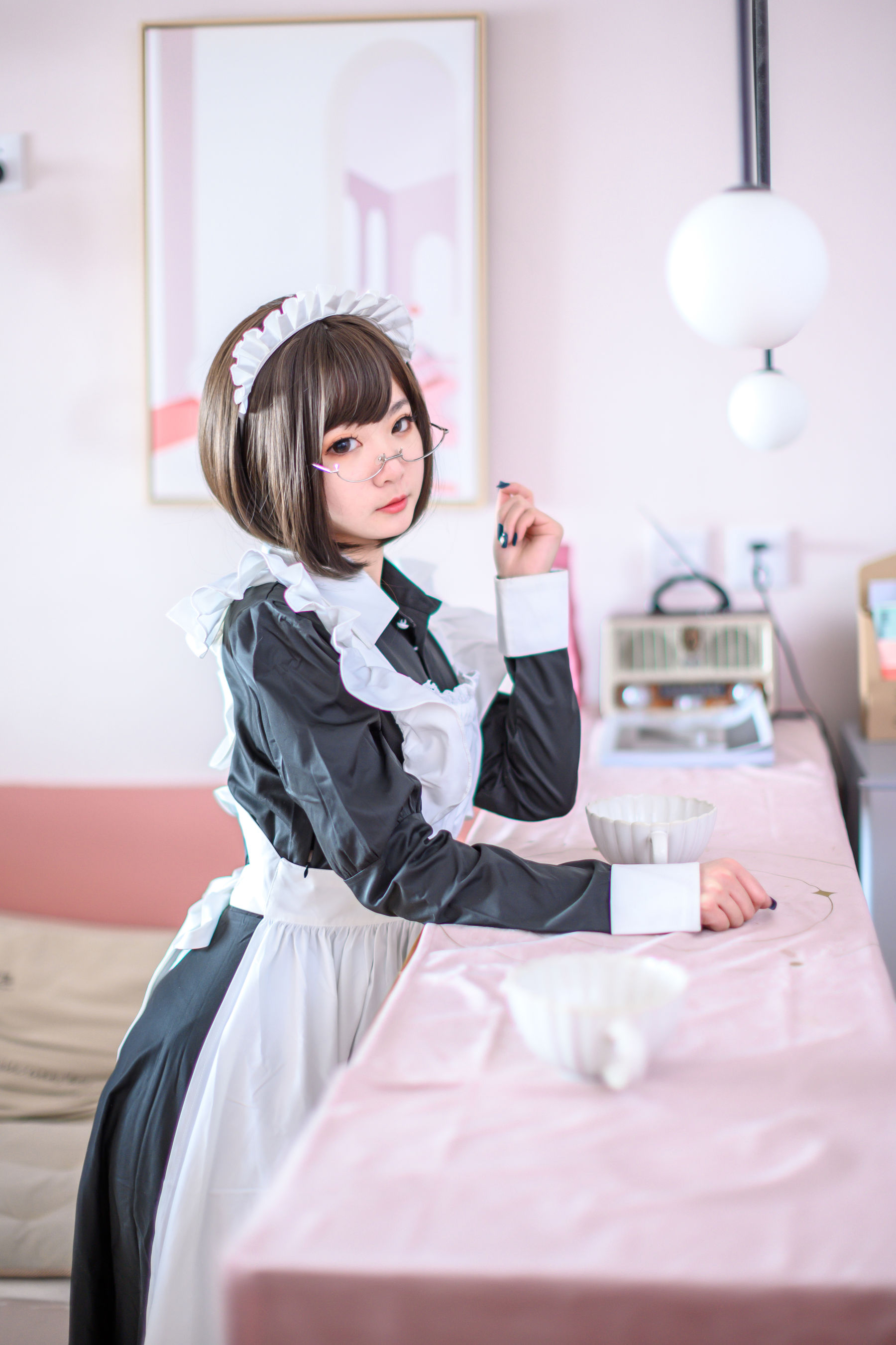 萌妹是青水 女仆 [35P]-66COS