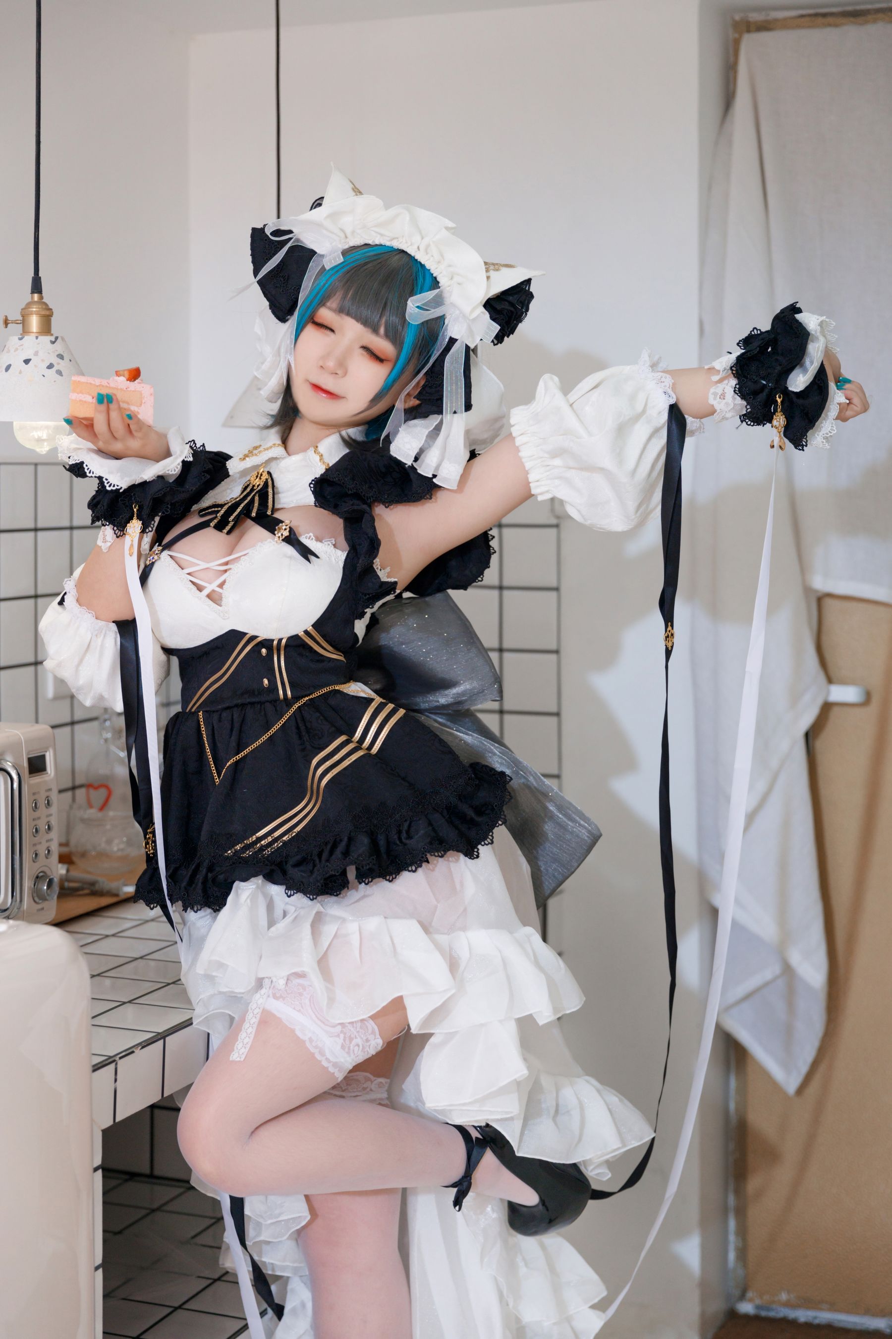 [Cosplay写真] 动漫博主樱落酱w – 柴郡 [28P] 插图6