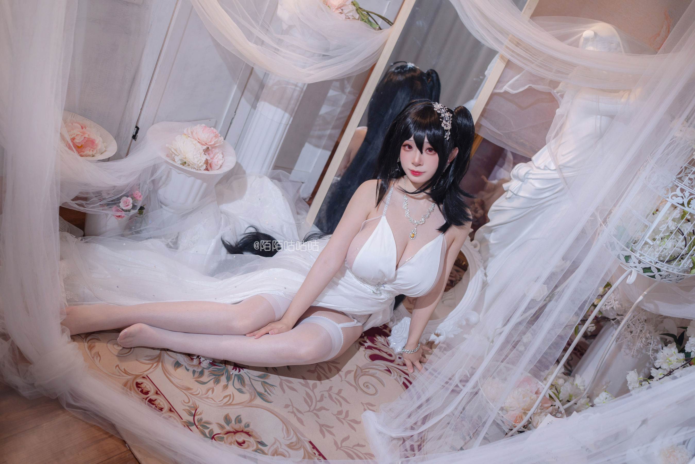 Cosplay美女韶陌陌 – 大凤 婚纱 [18P]-66COS