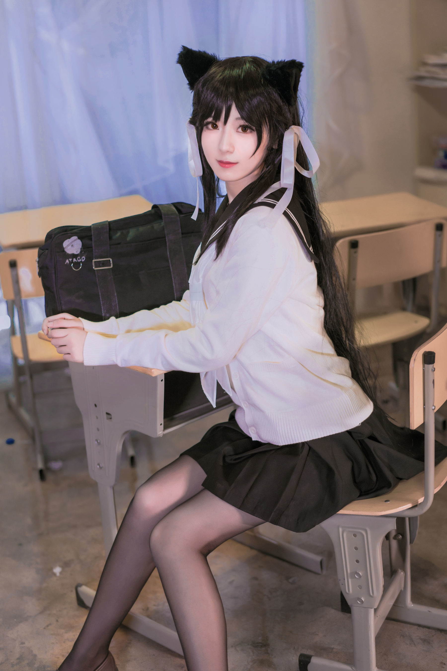 小姐姐弥音音ww 爱宕校服 [11P]-66COS