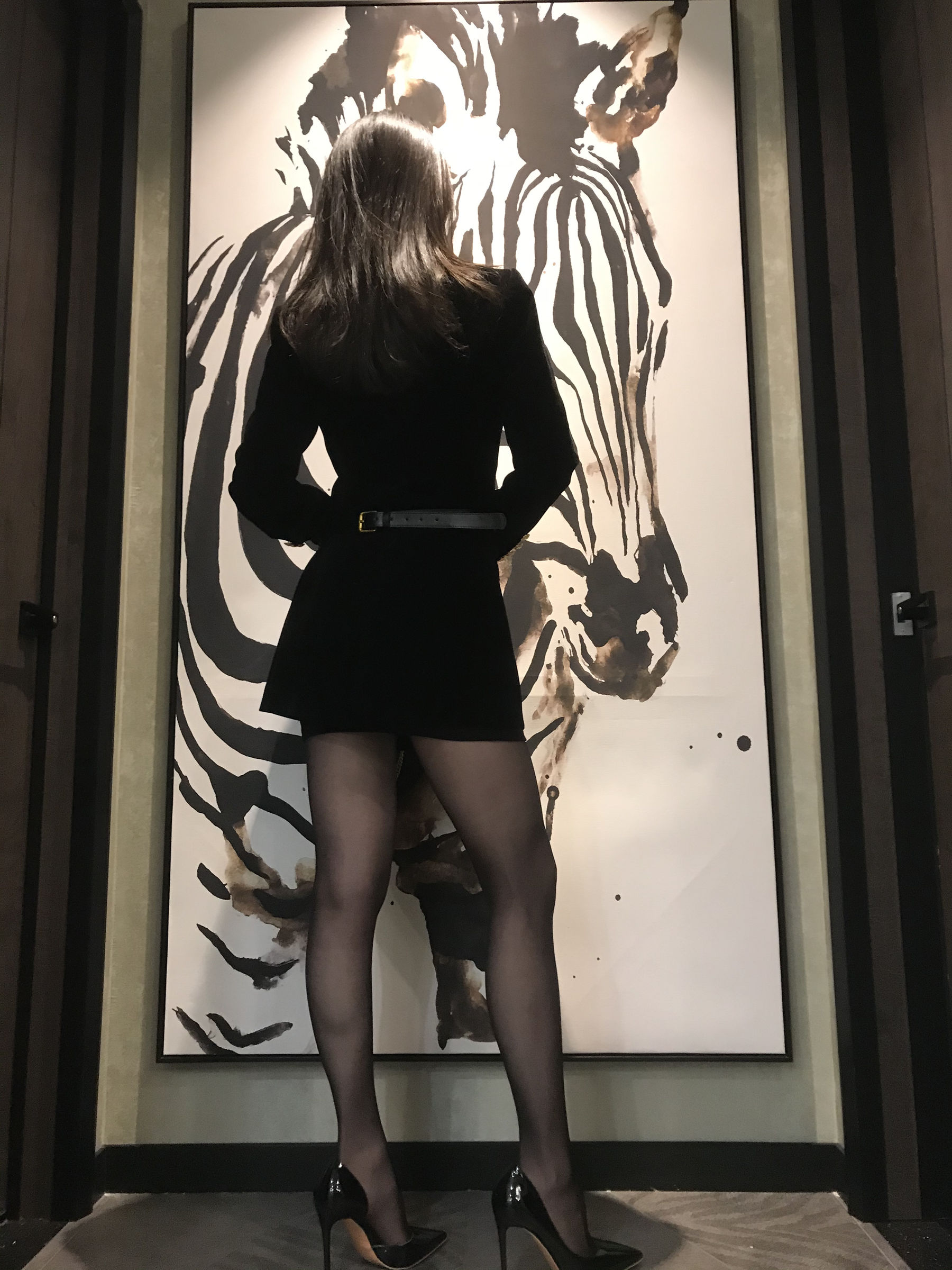 丝足博主麋鹿_Monroe 2020.03.15 会所黑丝 [18P]-66COS