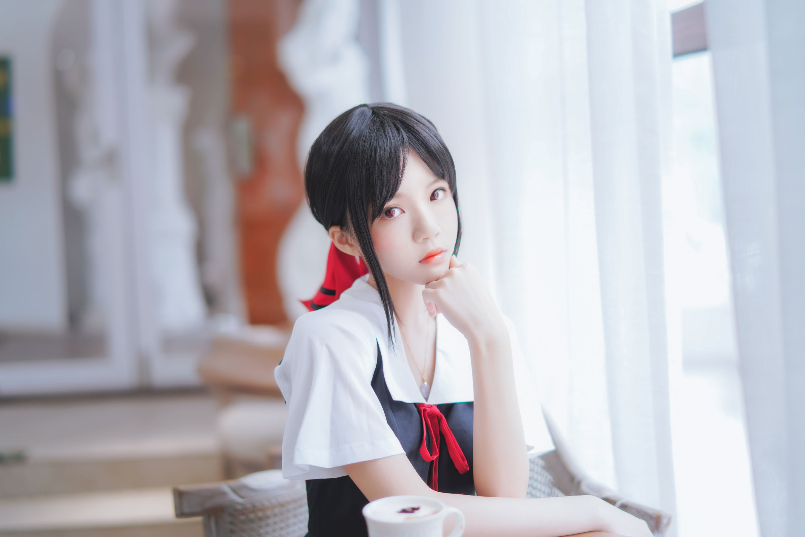 [萝莉COS] 桜桃喵《四宫辉夜》 [10P]-66COS