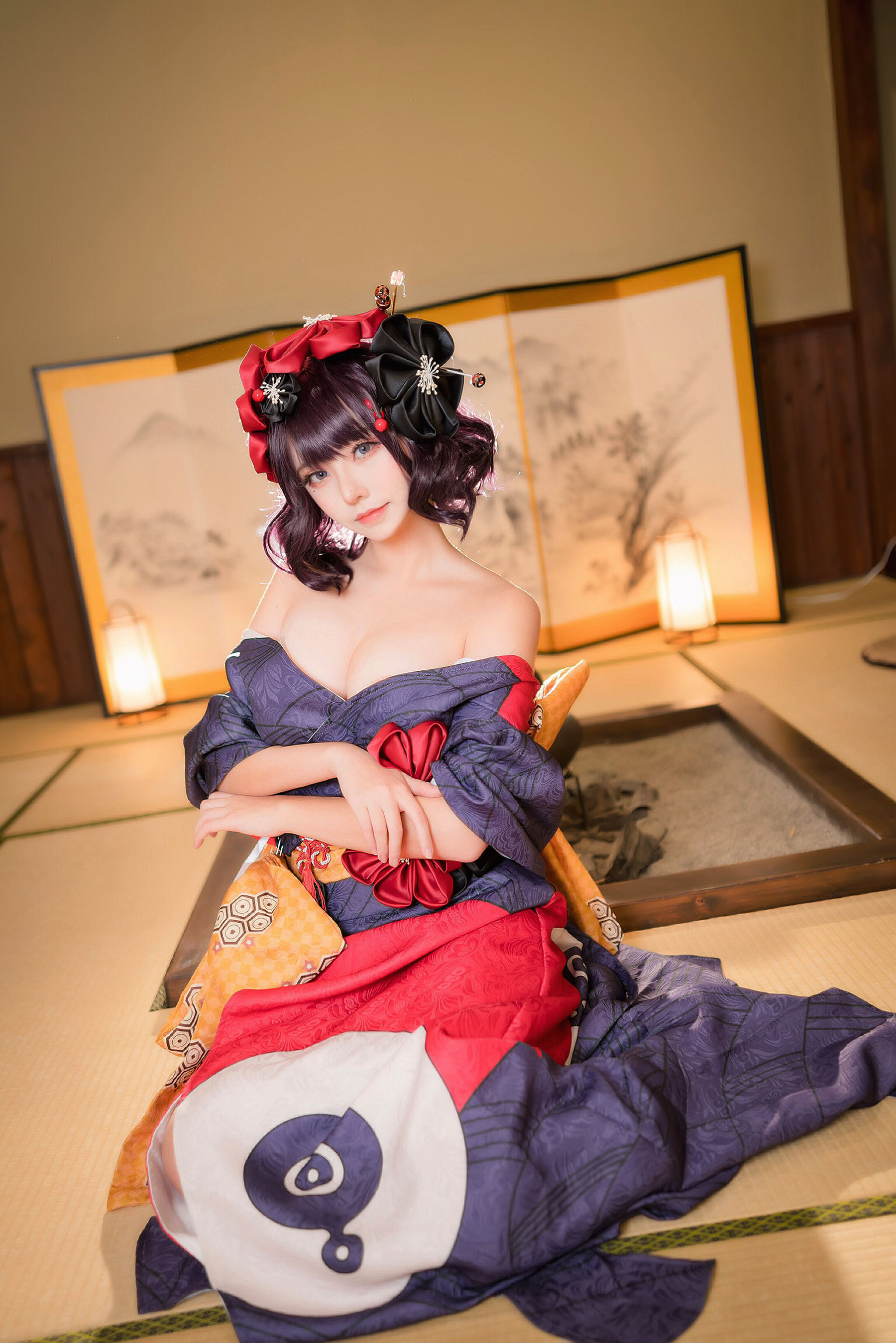 萌妹菌烨tako 葛飾北斎 [18P]-66COS