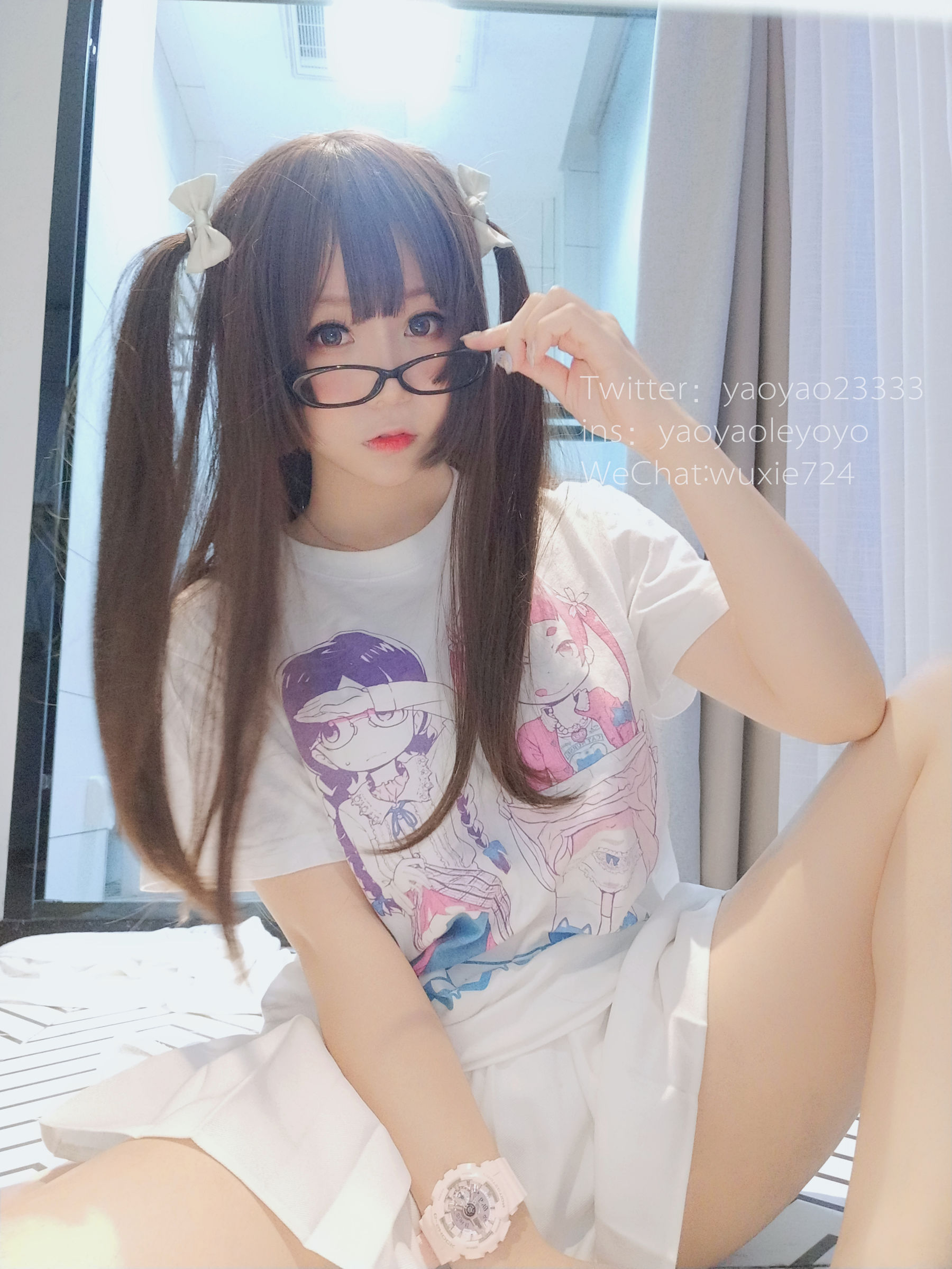 [萝莉COS] 摇摇乐yoyo – 浴巾风情 [46P] 插图5