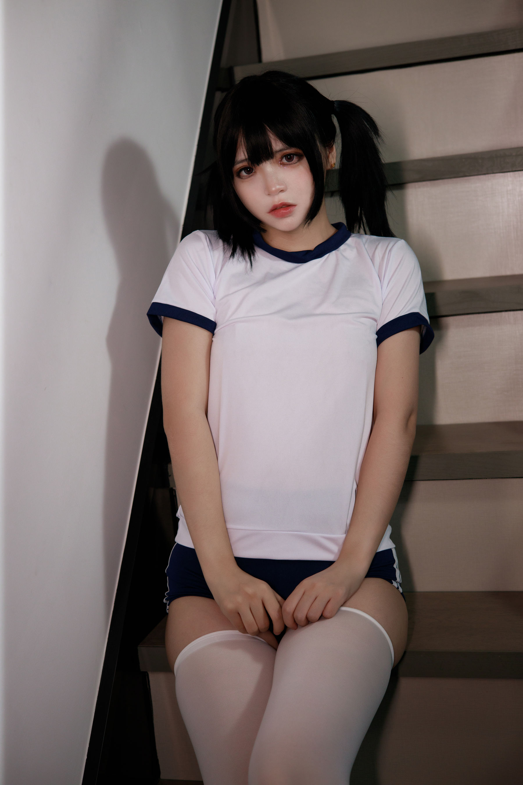 疯猫ss – 白色情人节福袋 体操服 [40P]-66COS