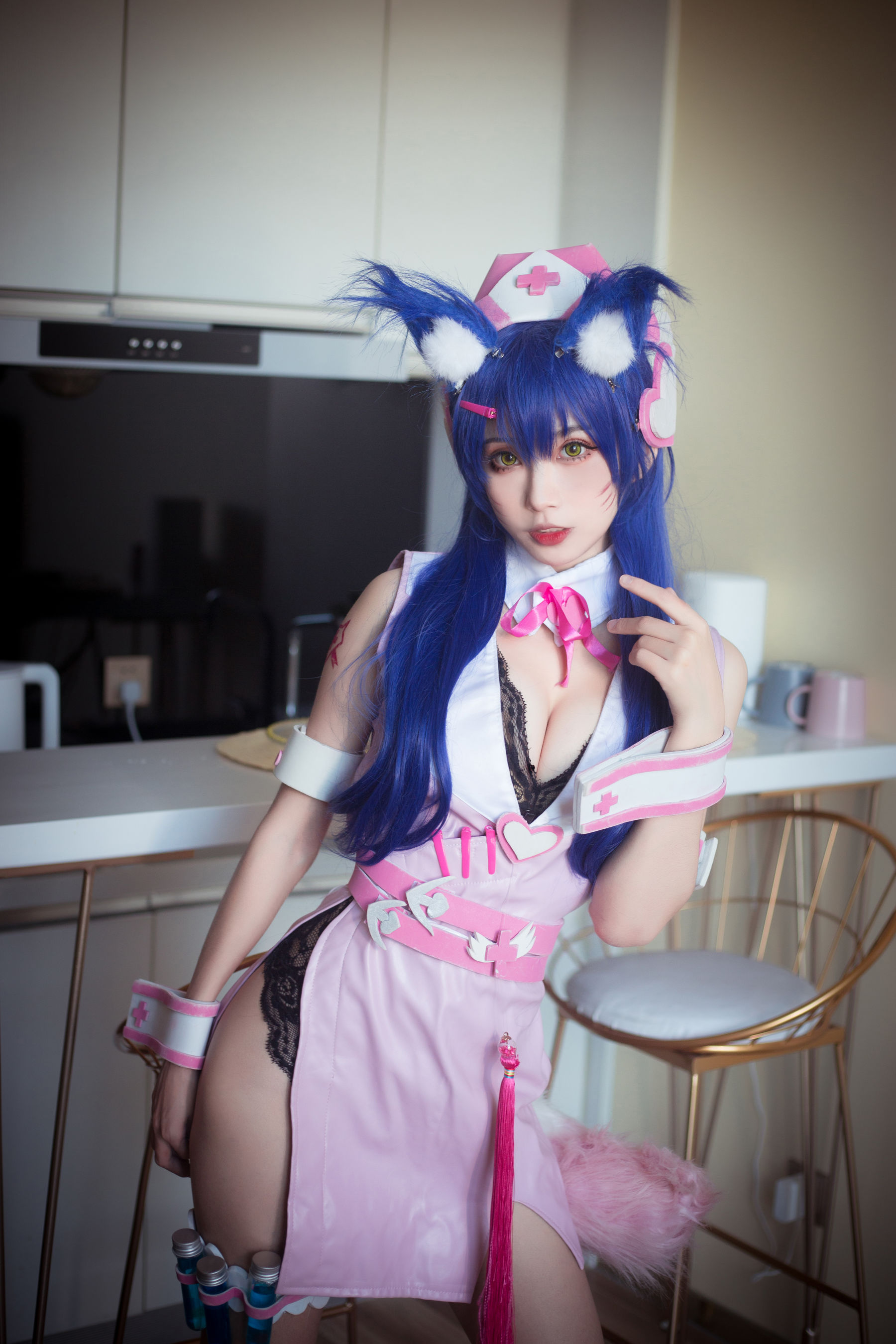 动漫博主清颜真德秀 – 阿狸护士 [30P]-66COS