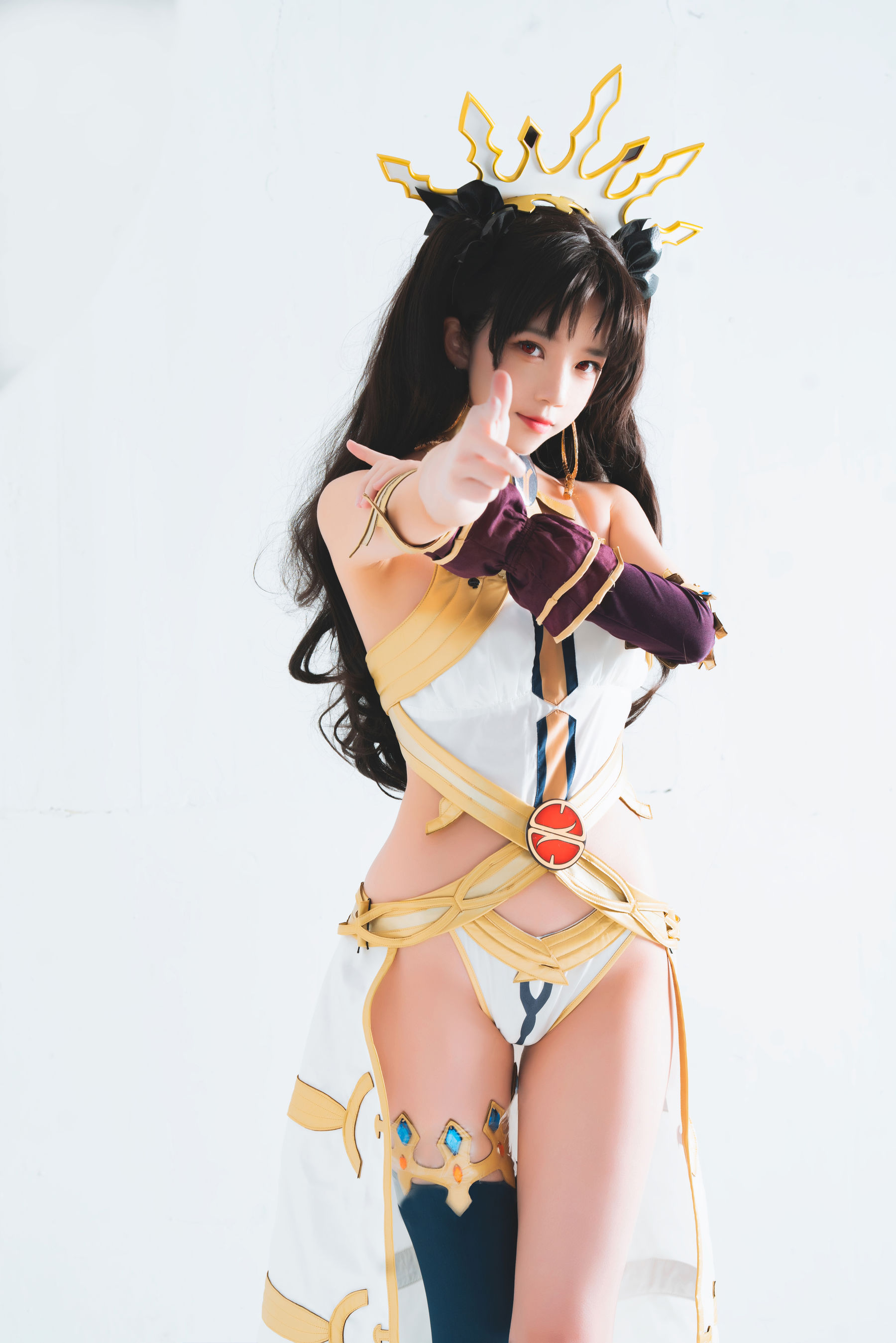 桜桃喵 – 弓凛 [44P]-66COS