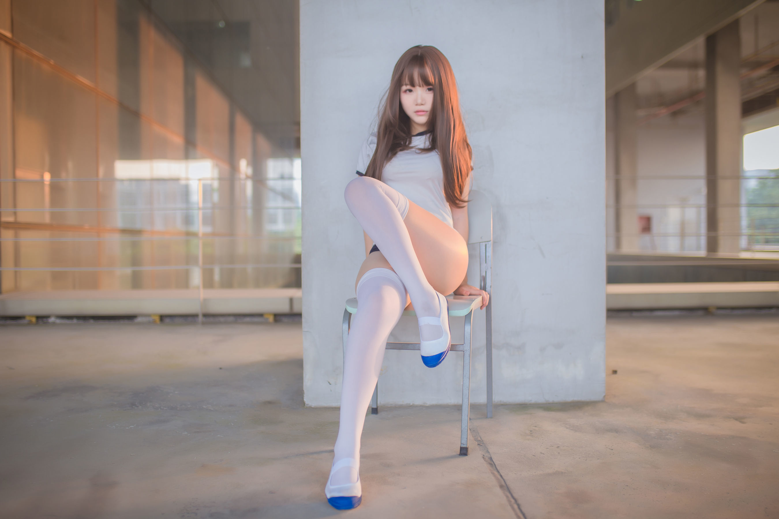 [萝莉COS] Yoko宅夏Cos – 白丝捆绑 [30P]-66COS