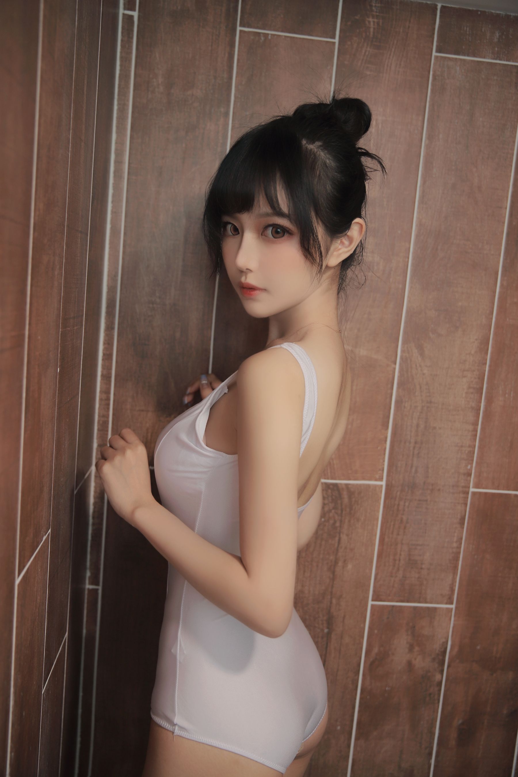 Shika小鹿鹿 – 半透浴室 [22P]-66COS