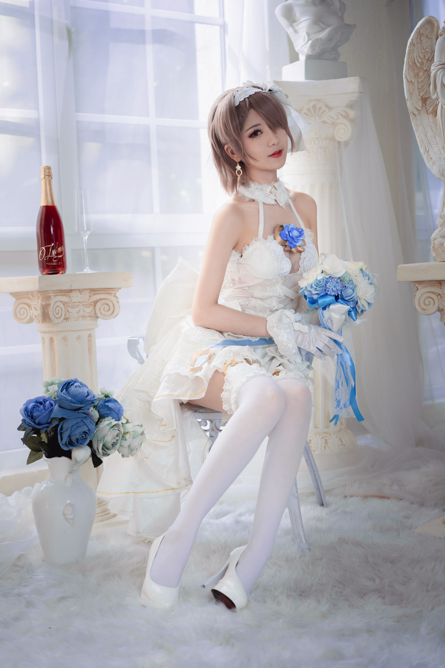 小姐姐弥音音ww – 丽塔 花嫁 [33P]-66COS
