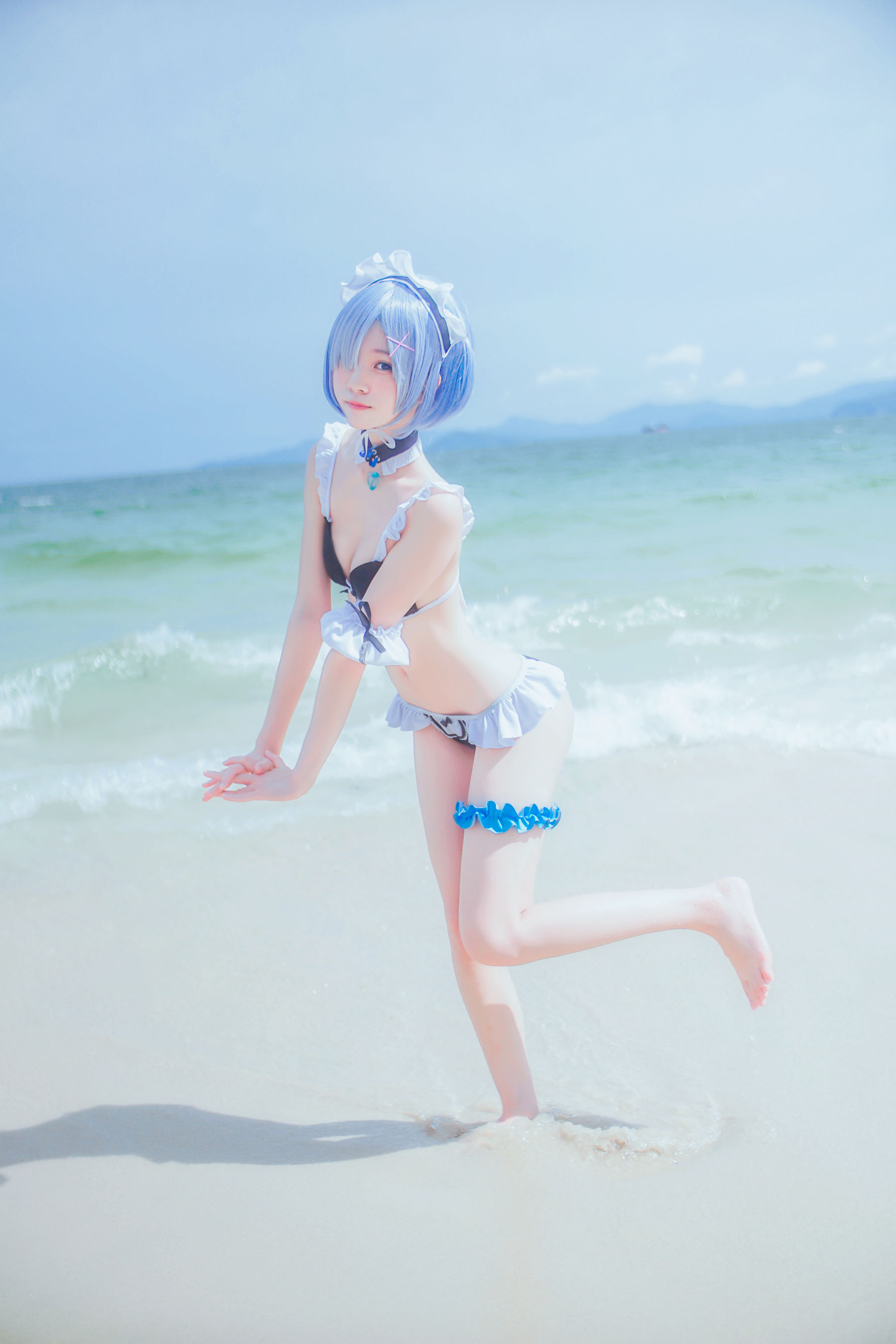 桜桃喵《蕾姆COS》 [48P]-66COS