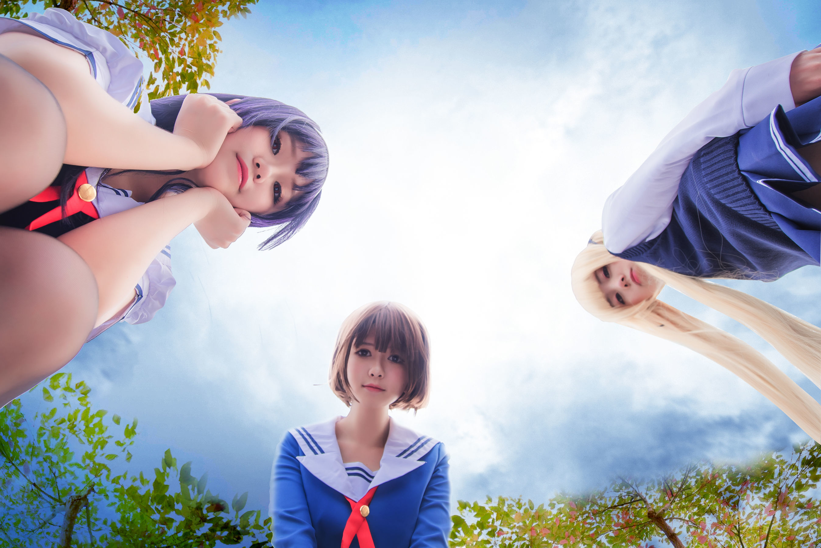 [萝莉COS] 白金Saki – 校服 [29P]-66COS