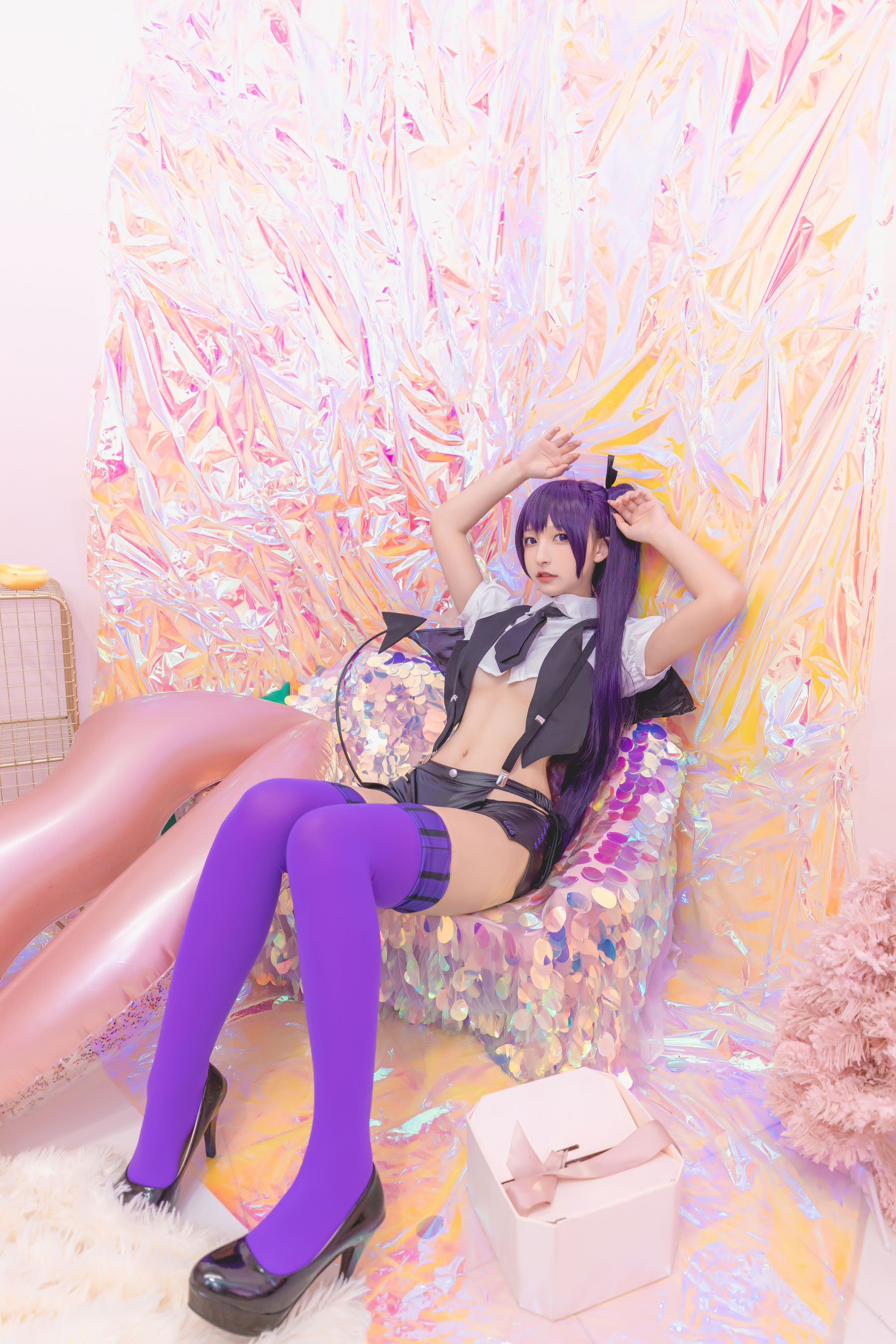 [Cosplay写真] 萝莉神楽坂真冬之色の香り [150P]-66COS