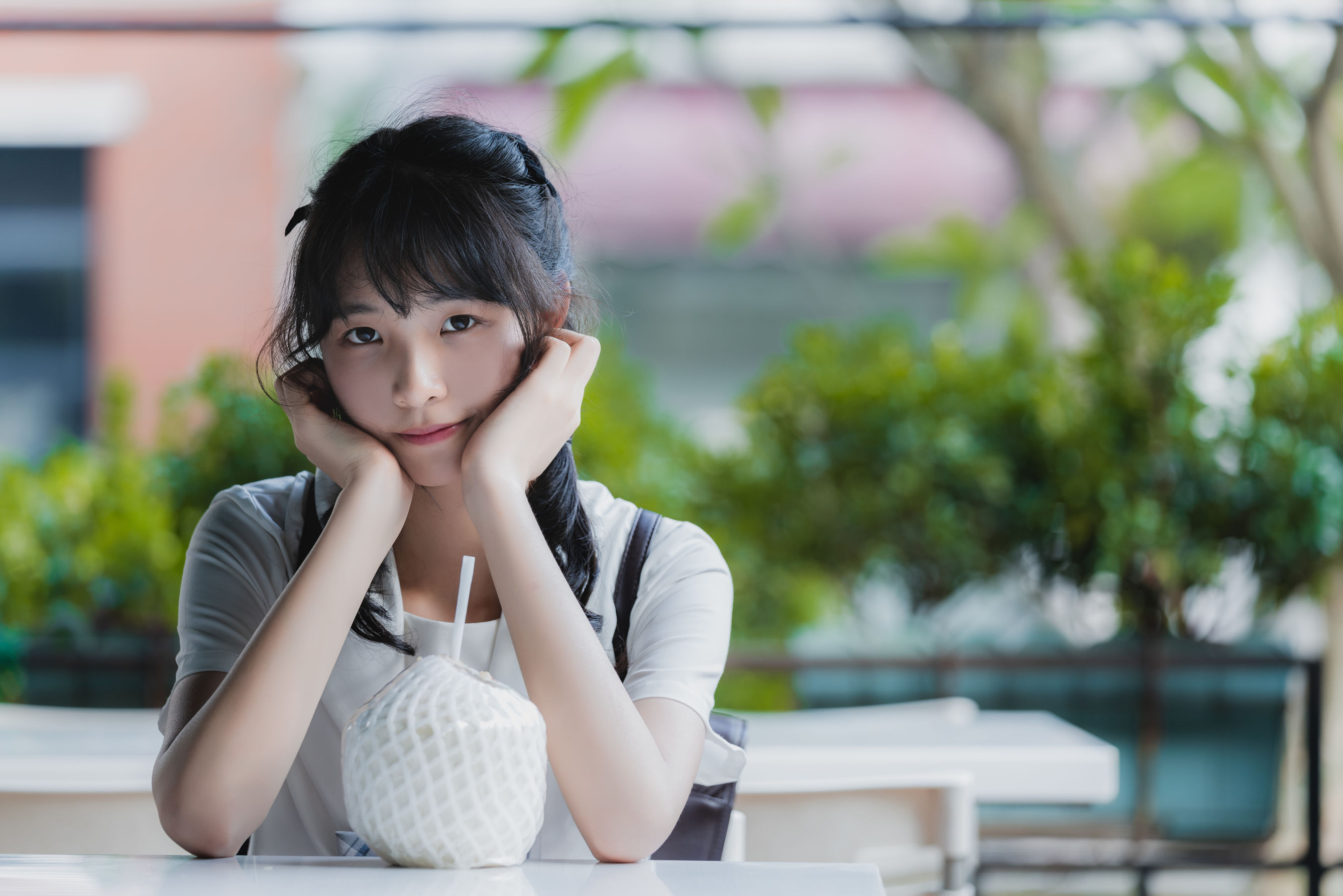 清纯妹子西瓜 制服 [18P]-66COS