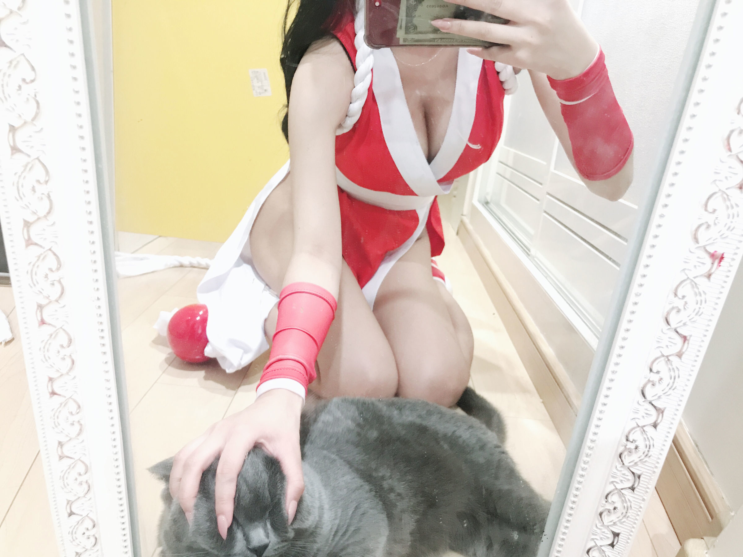 [萝莉COS] 鬼畜瑶 – 不知火舞自拍 [8P]-66COS