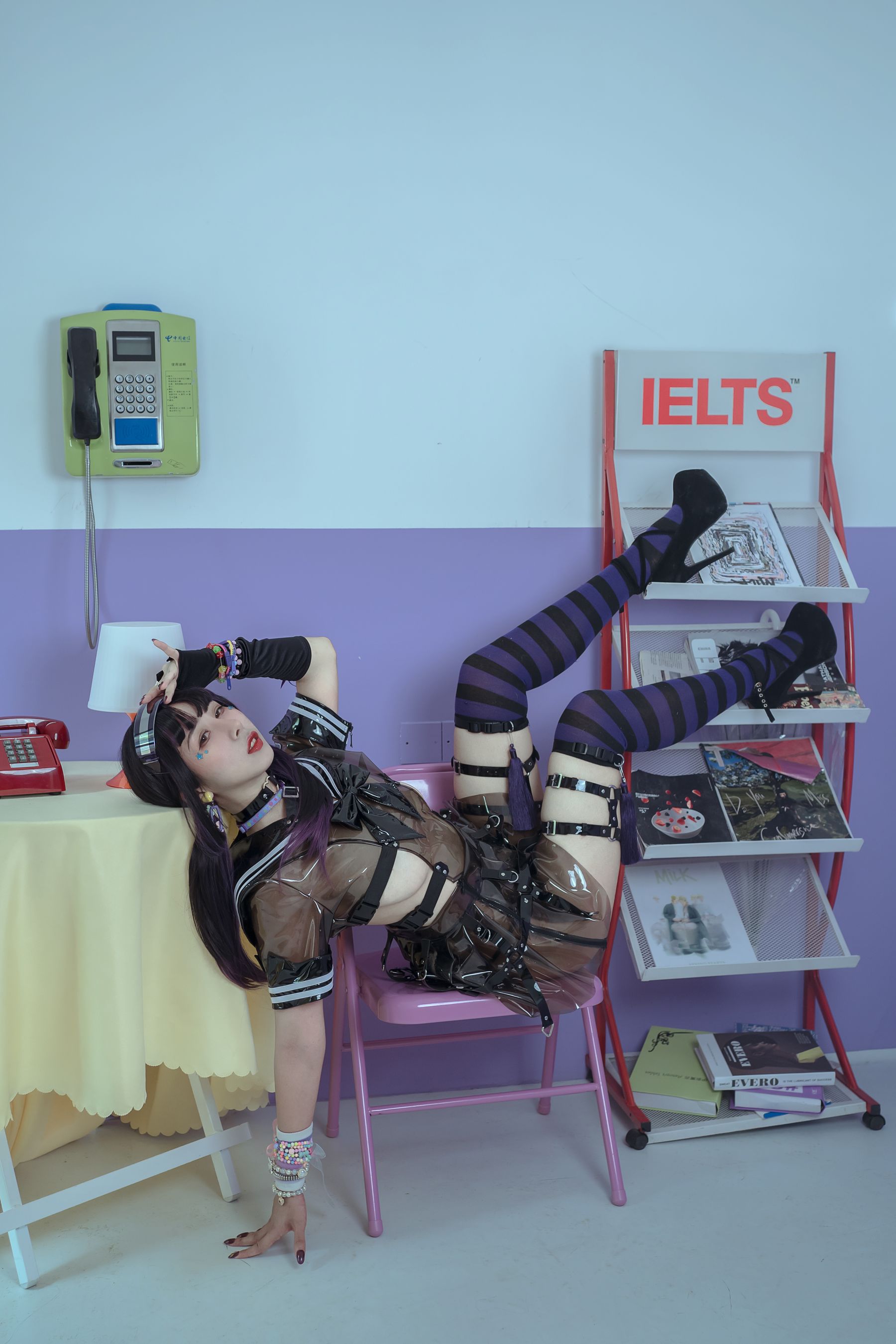 云溪溪 – 幻想学院 [51P]-66COS