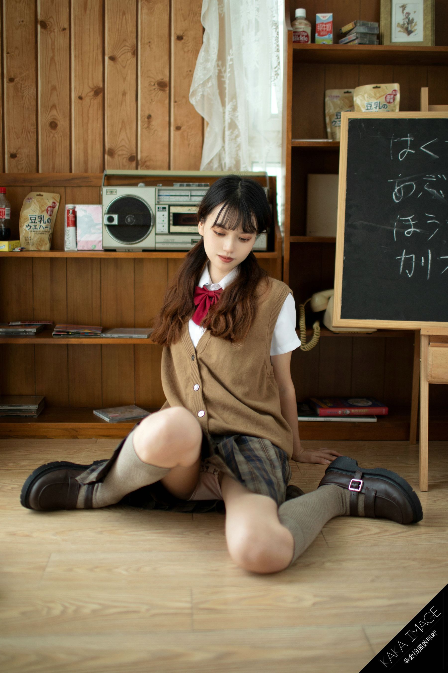 劳小白 – 校服JK [13P]-66COS