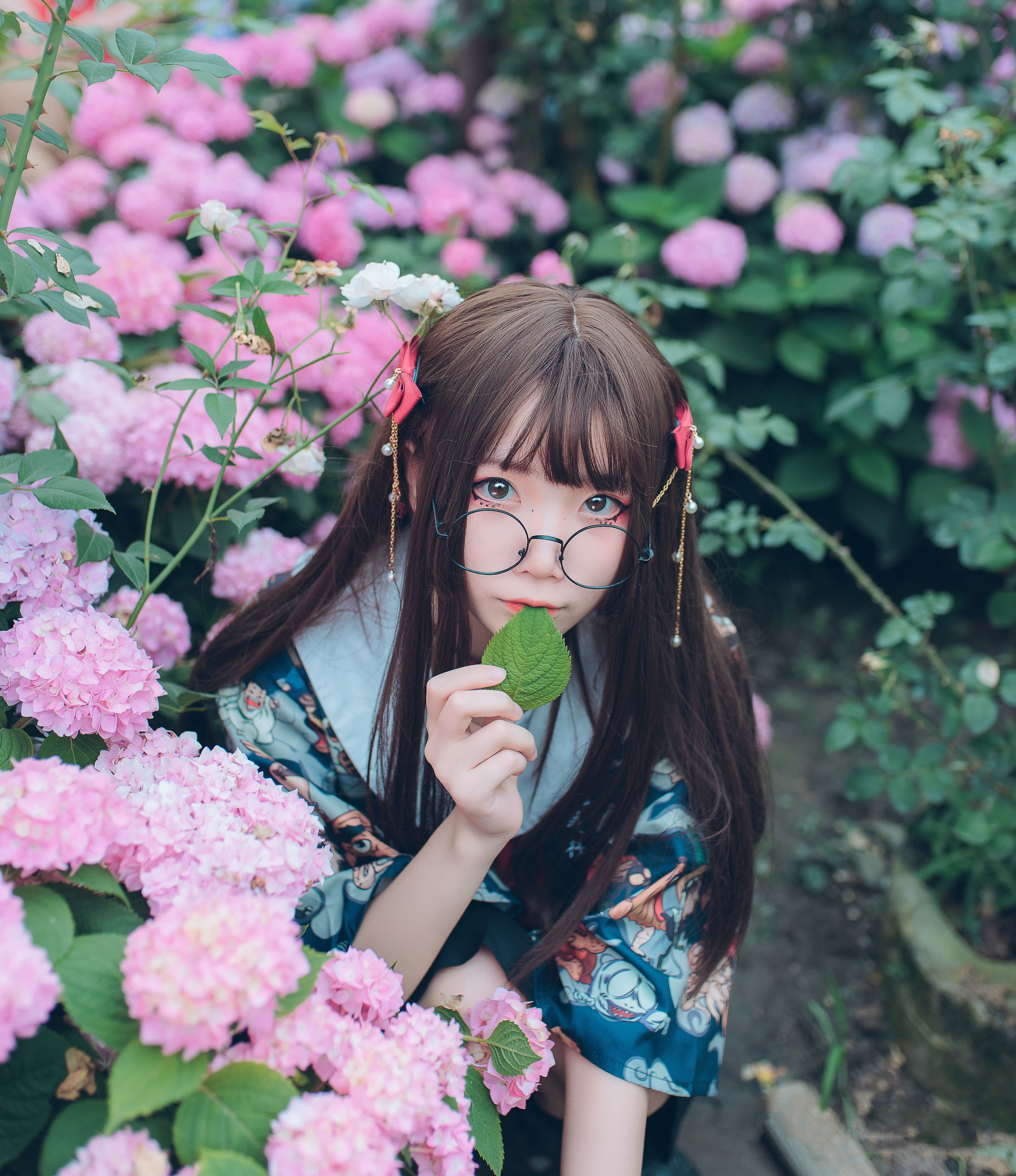 [Cosplay写真] 清纯少女五更百鬼 – 无尽夏日 [6P]-66COS
