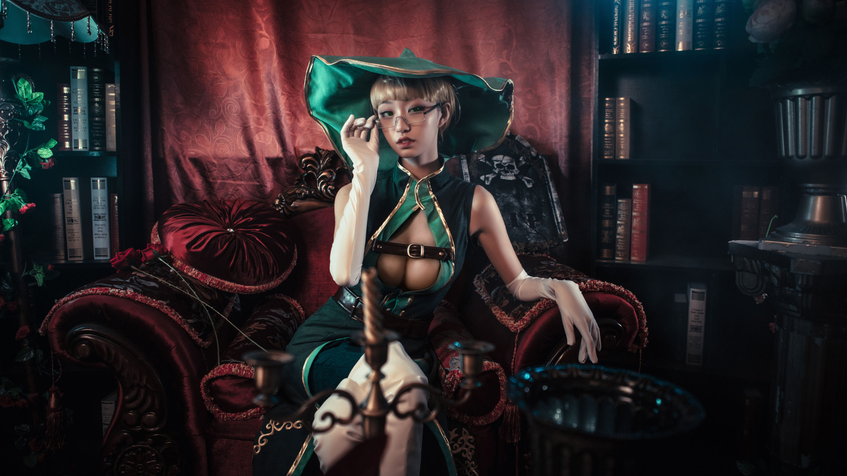 The Vagrant Cosplay Album – 沧霁桔梗《赫本》 [32P]-66COS
