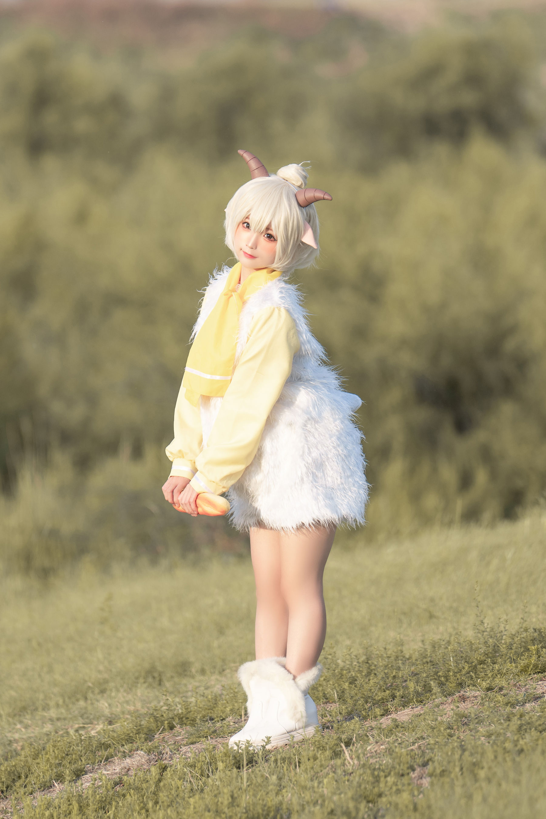 动漫博主蠢沫沫 – 懒羊羊 [20P]-66COS