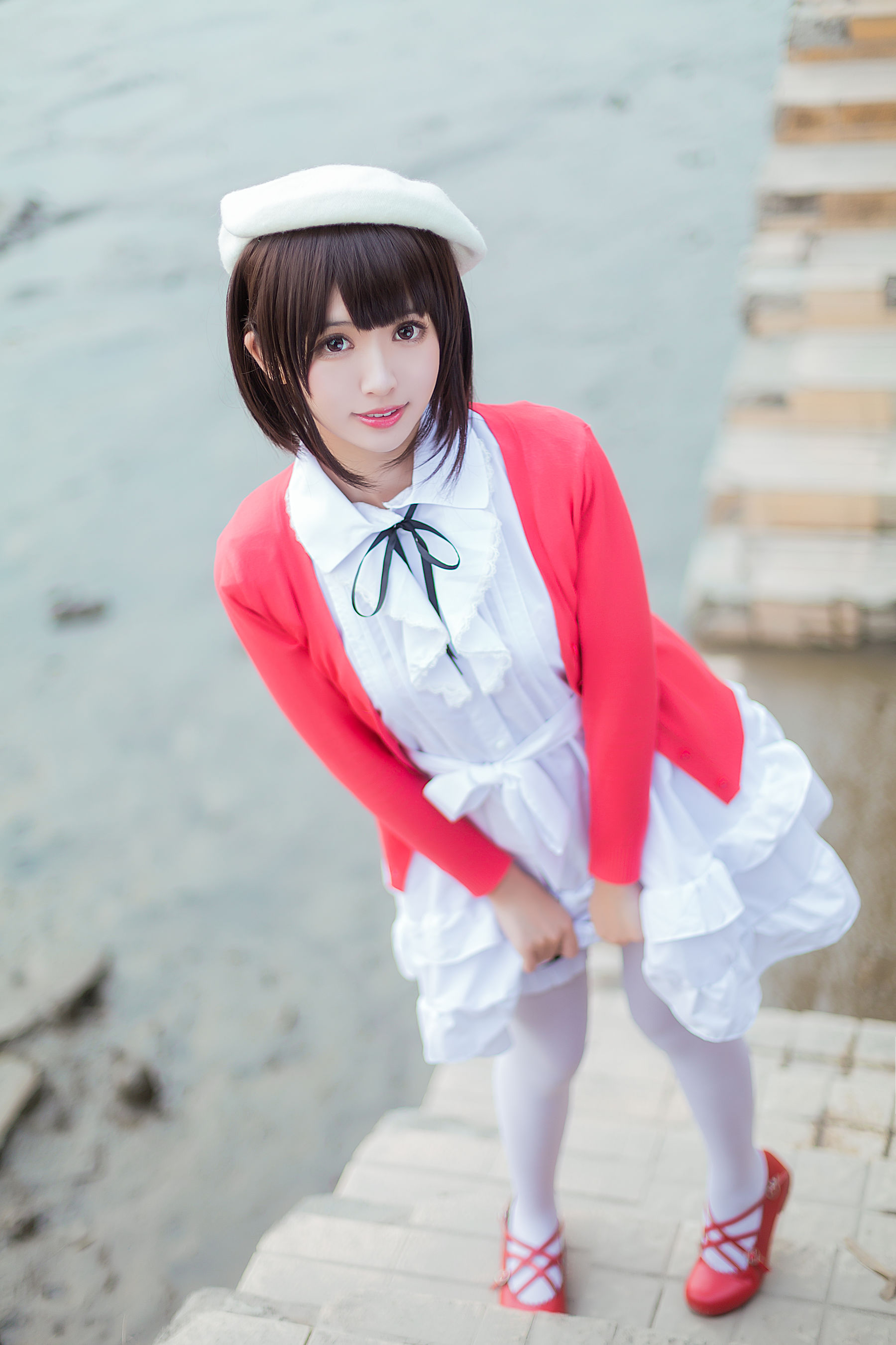 超人气Coser鳗鱼霏儿 圣人惠 常服 [9P]-66COS