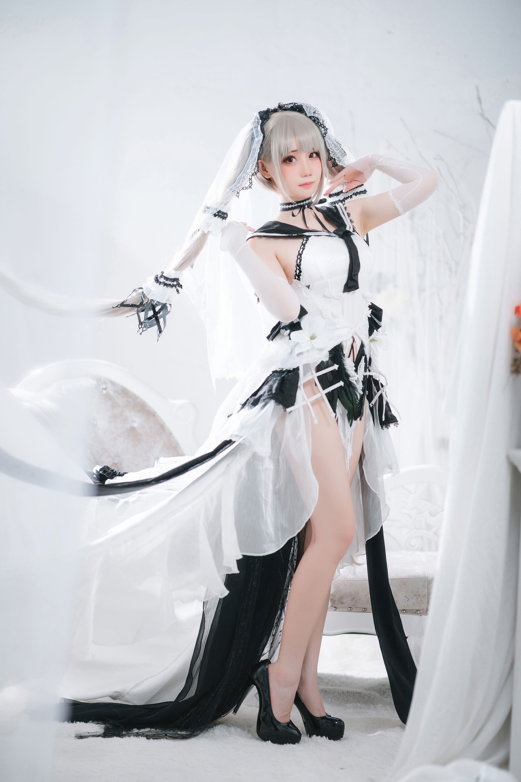 焖焖碳 – 可畏礼服 [33P]-66COS