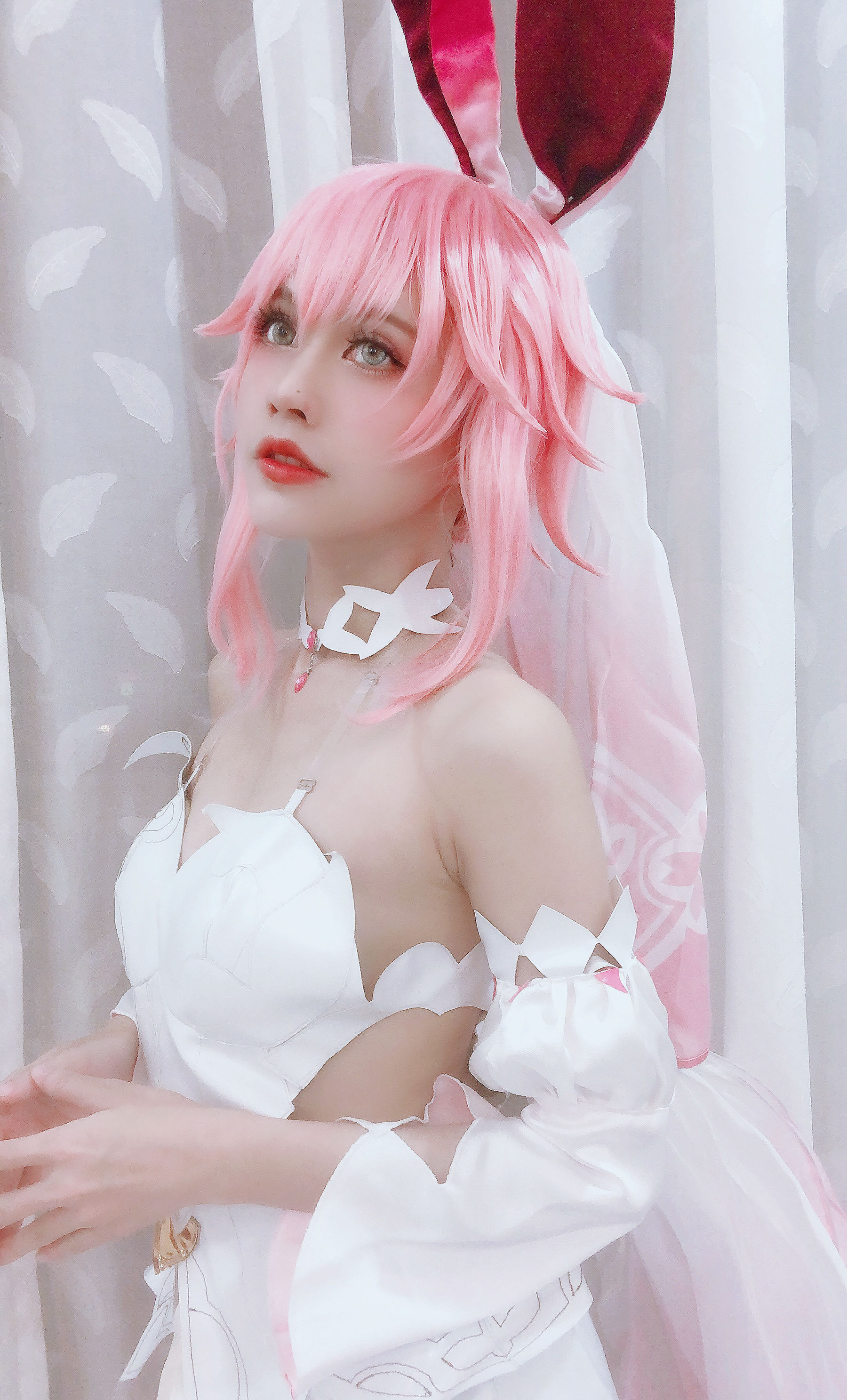 PingPing – Yae Sakura Wedding dress [13P]-66COS
