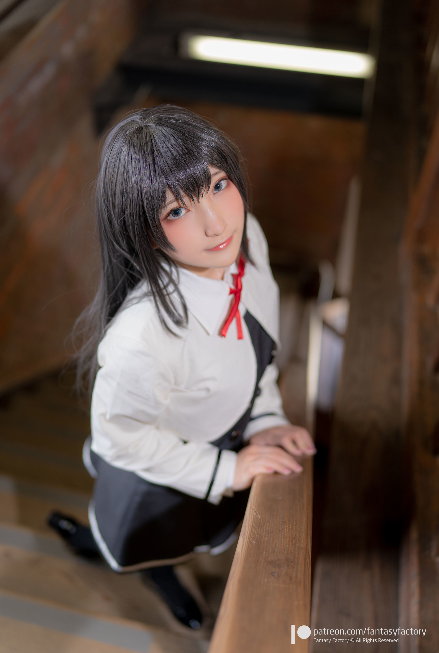 小丁Cosplay 2020.01 [Fantasy Factory] 黑丝 和服 JK [89P]-66COS