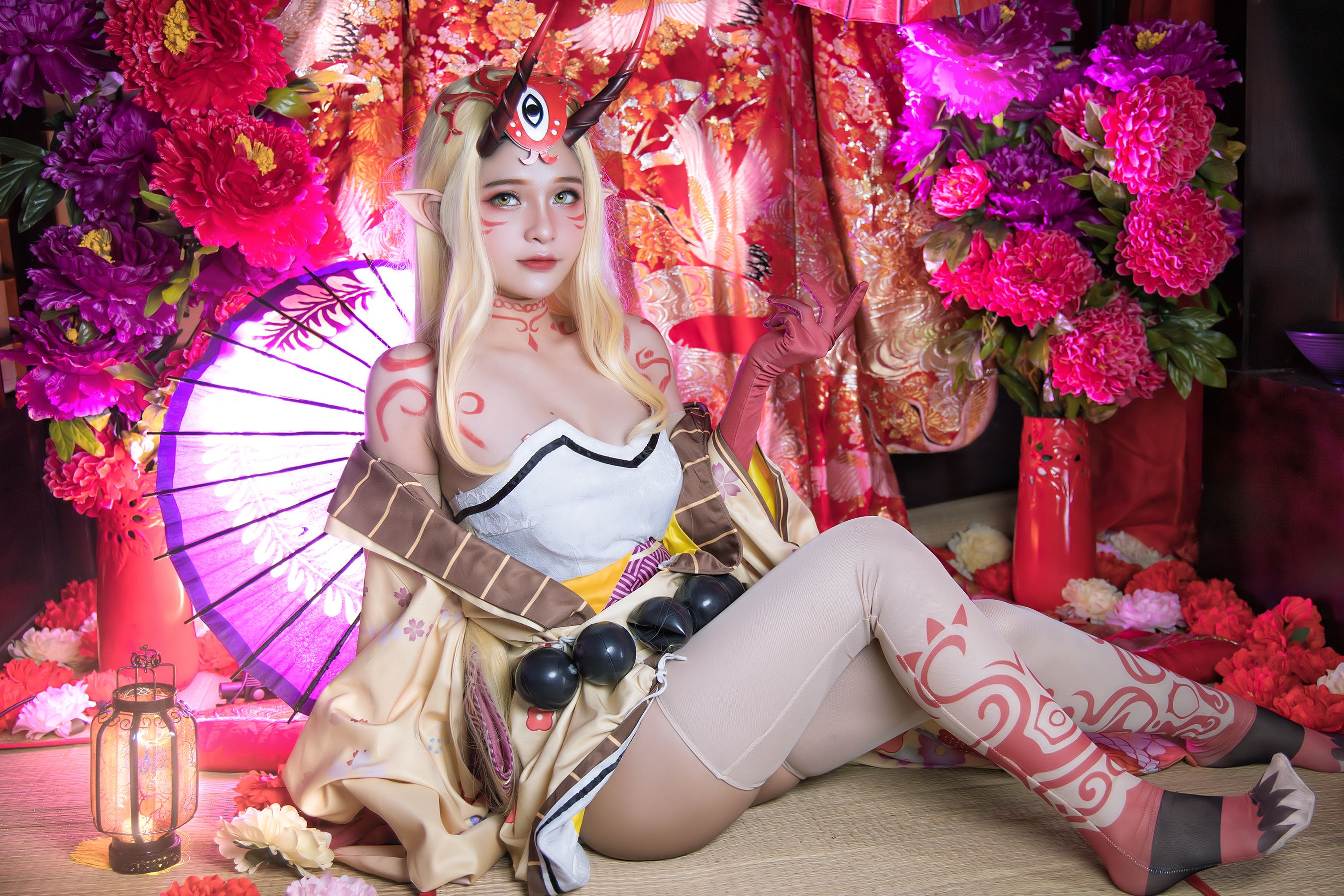 Azami福利 – Ibaraki Douji [12P]-66COS
