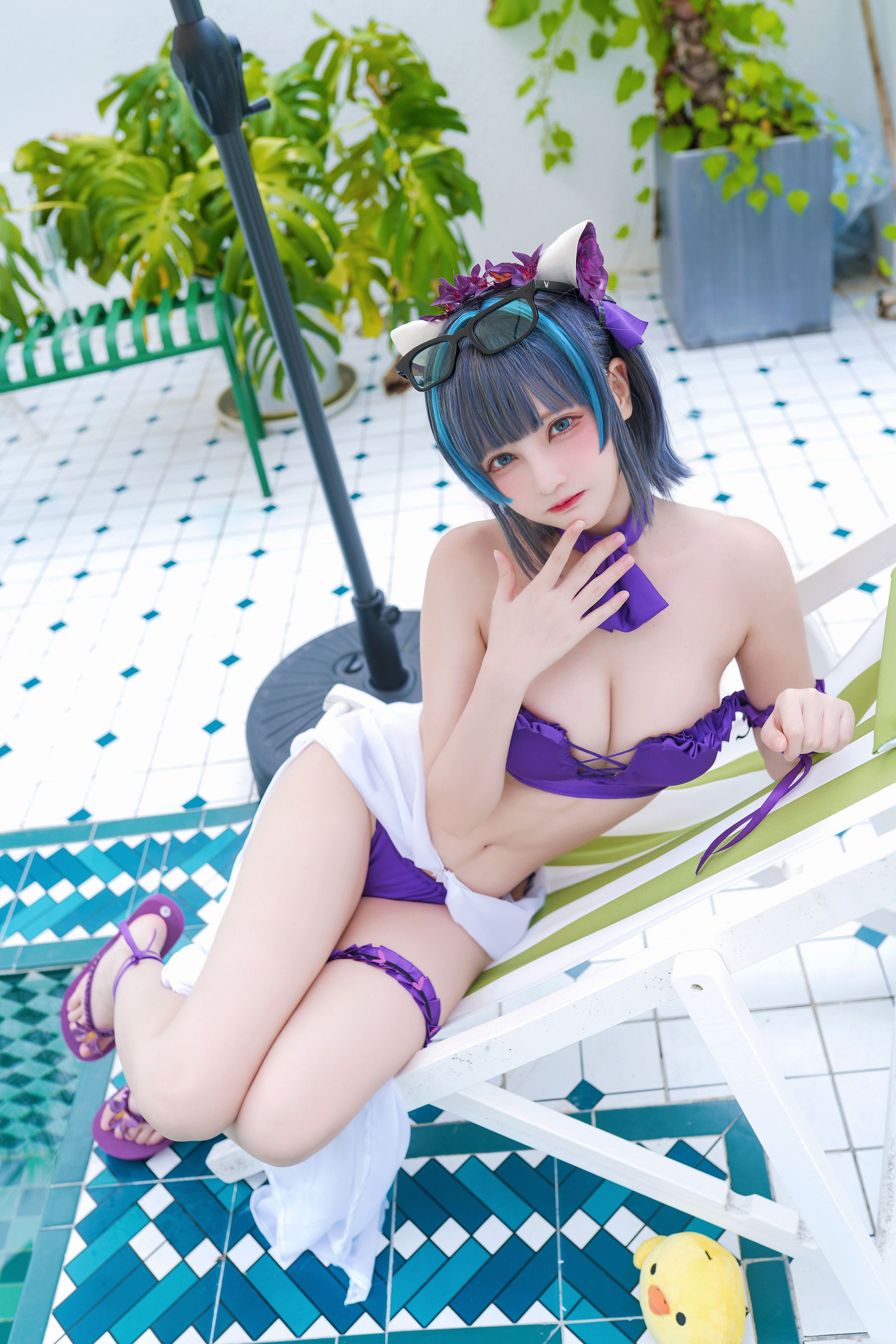 千夜未来（Senya Miku）- 柴郡电子 [32P]-66COS
