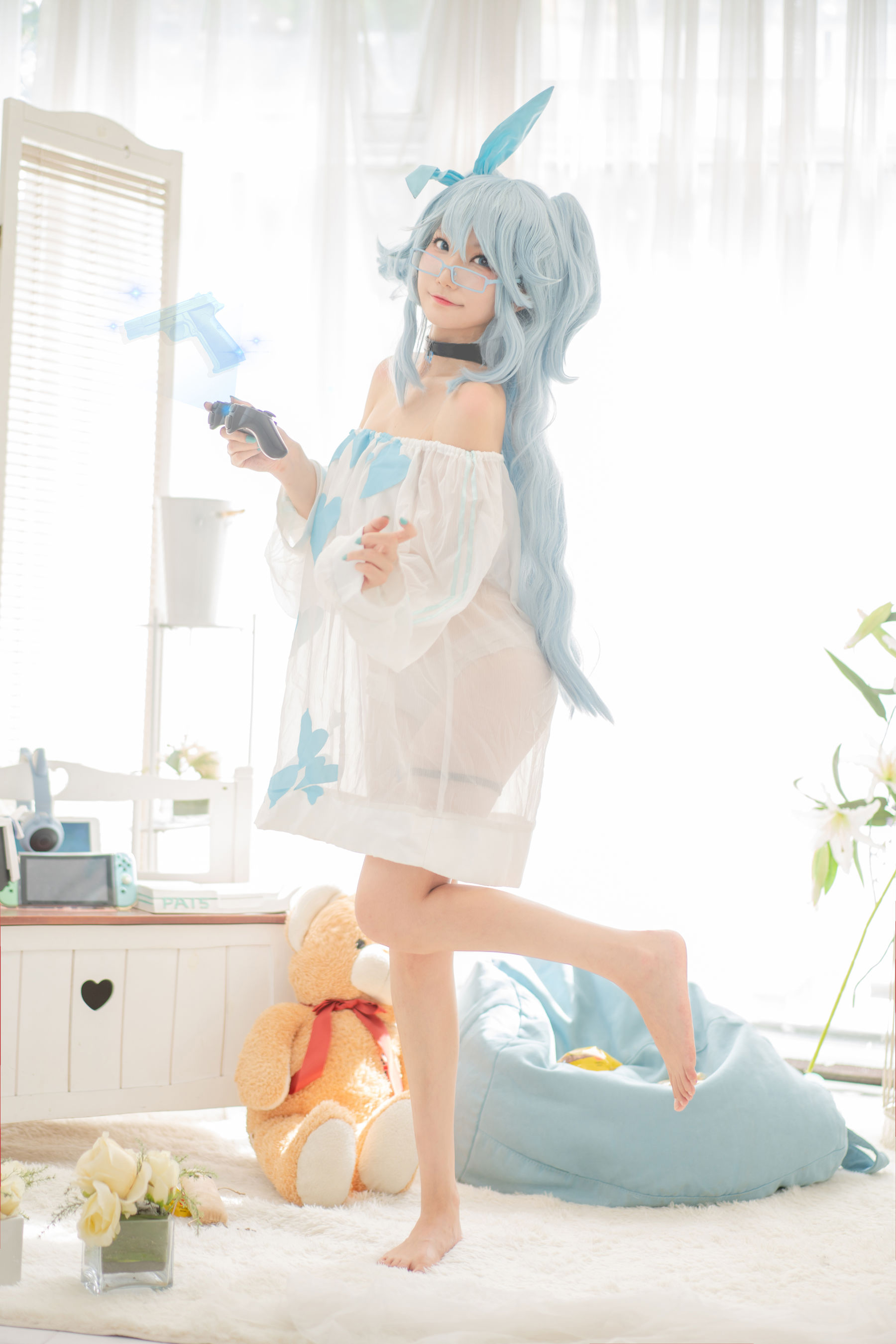 千阳(ちよ) – 初雪 [19P]-66COS